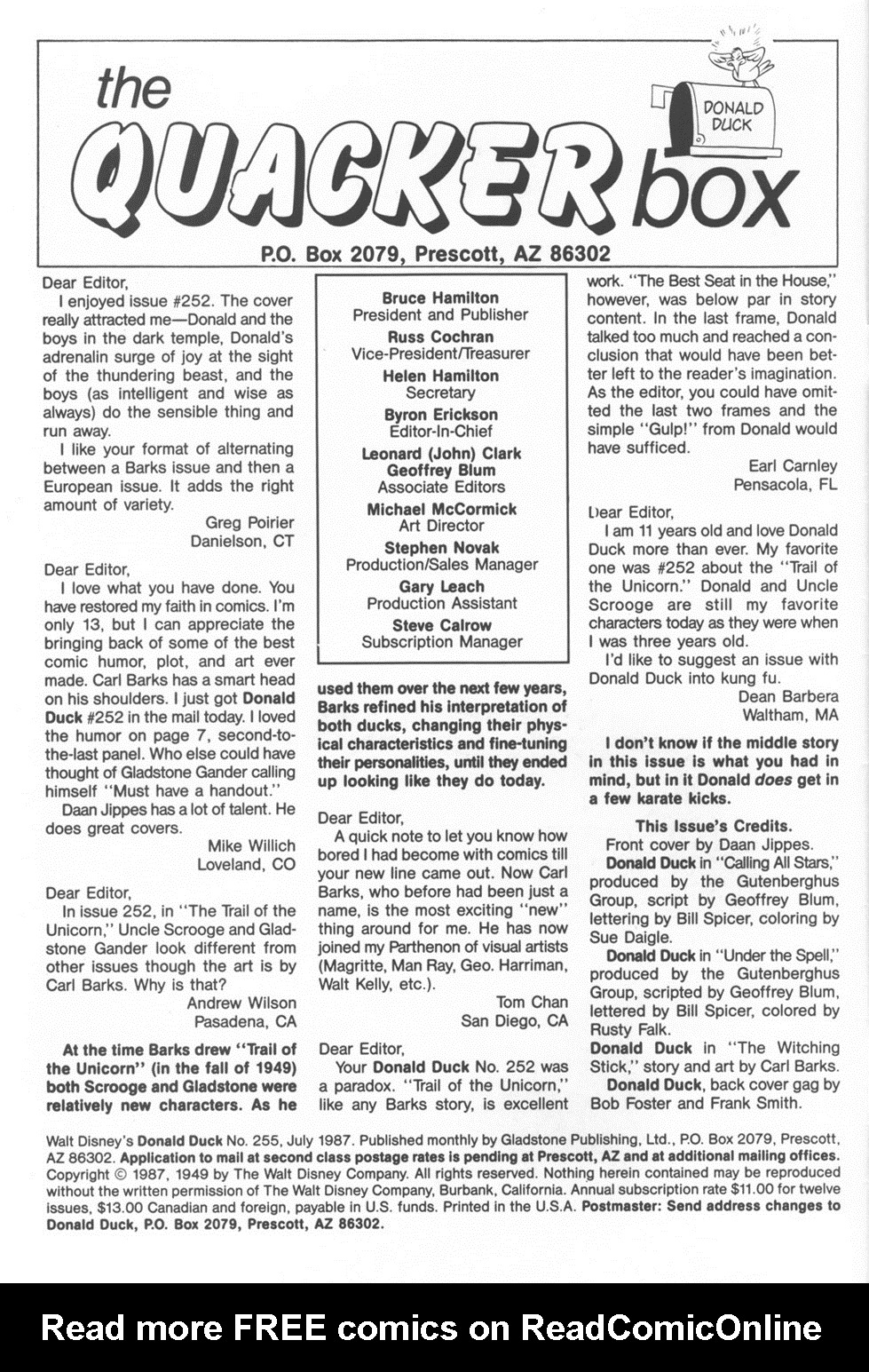 Read online Walt Disney's Donald Duck (1952) comic -  Issue #255 - 2