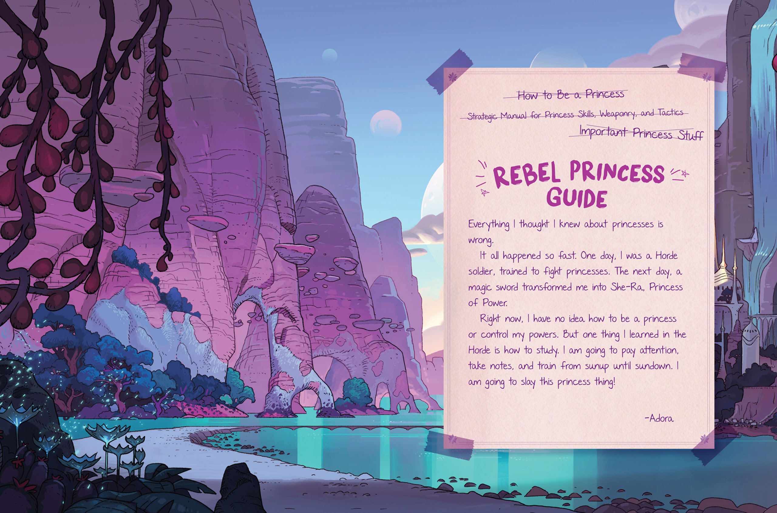 Read online Rebel Princess Guide (She-Ra) comic -  Issue # Full - 5