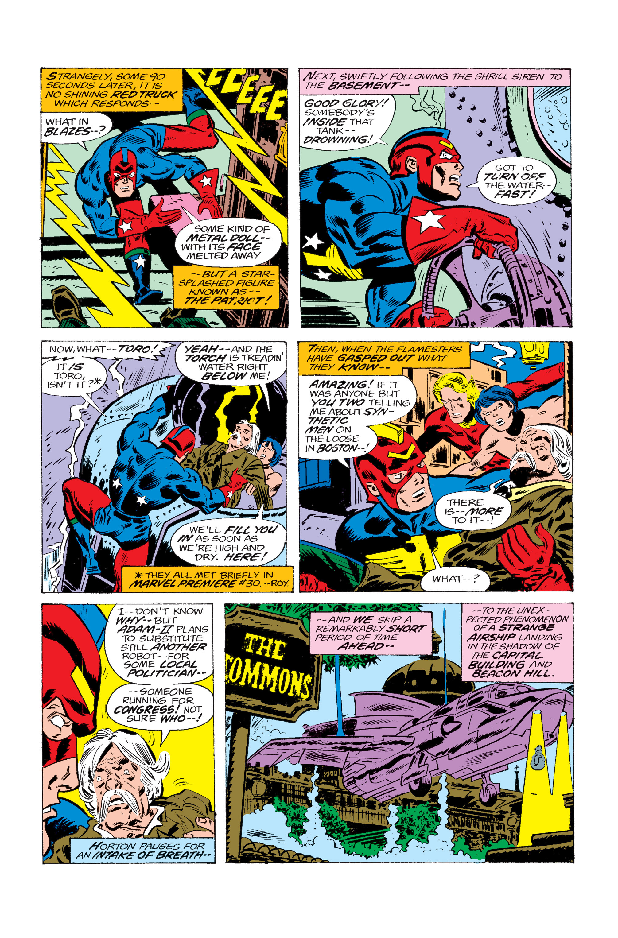 Read online Captain America: Patriot comic -  Issue # TPB - 150