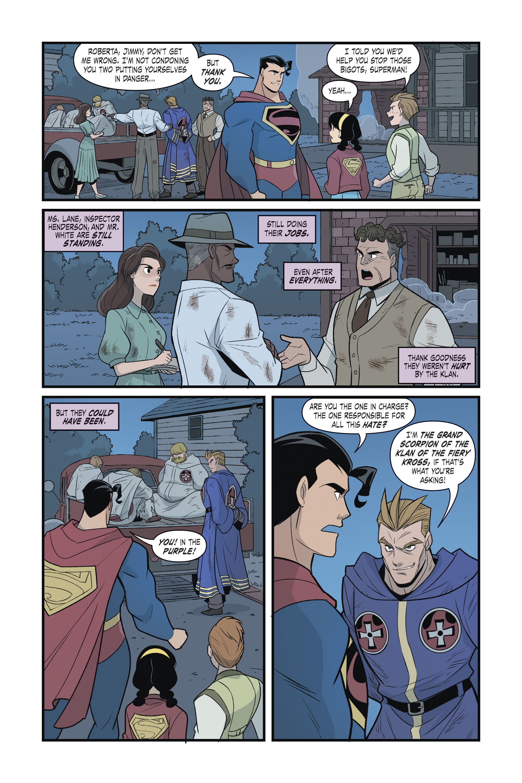 Read online Superman Smashes the Klan comic -  Issue #3 - 27
