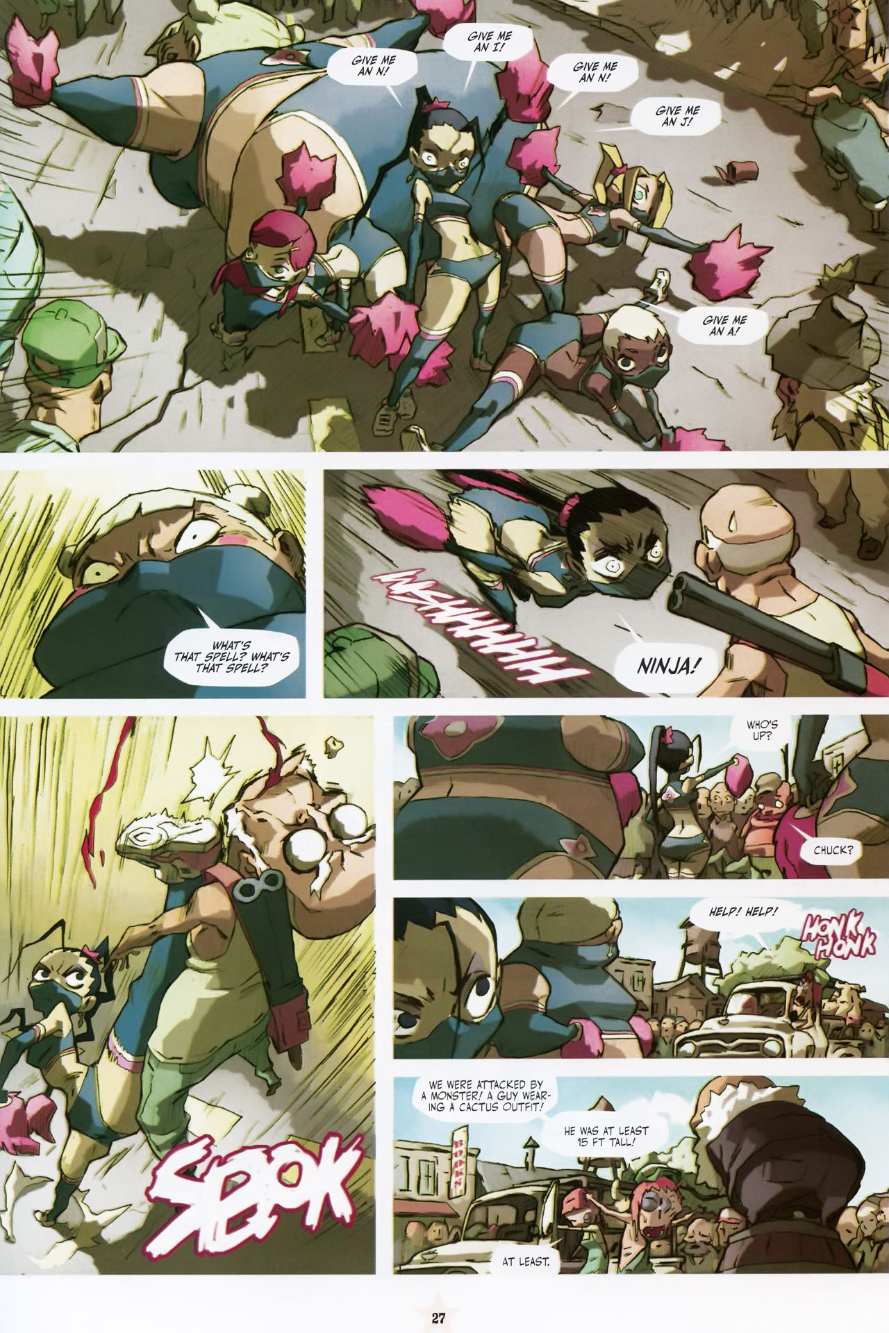 Read online Lucha Libre comic -  Issue #3 - 29