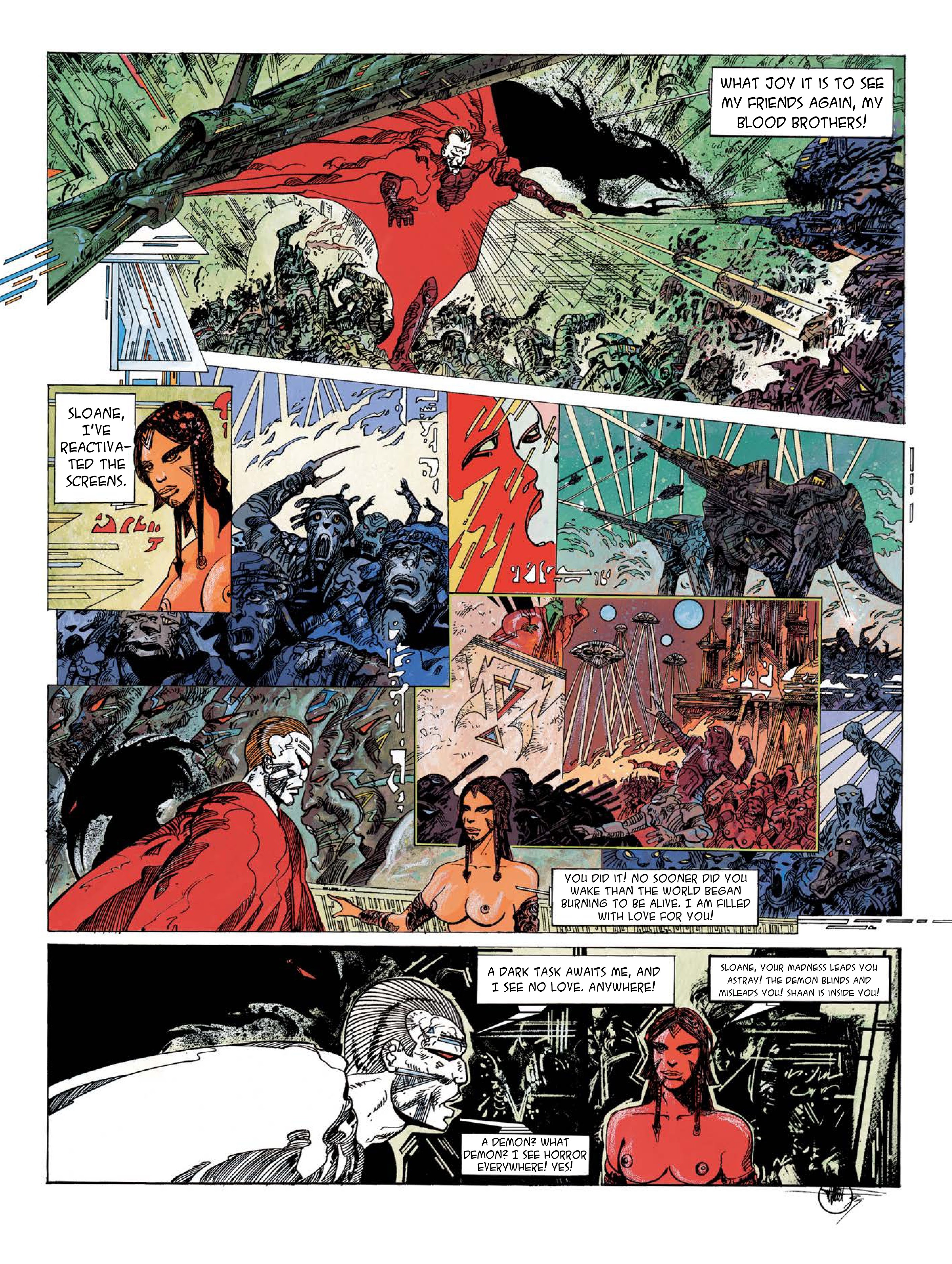 Read online Lone Sloane: Chaos comic -  Issue # Full - 36