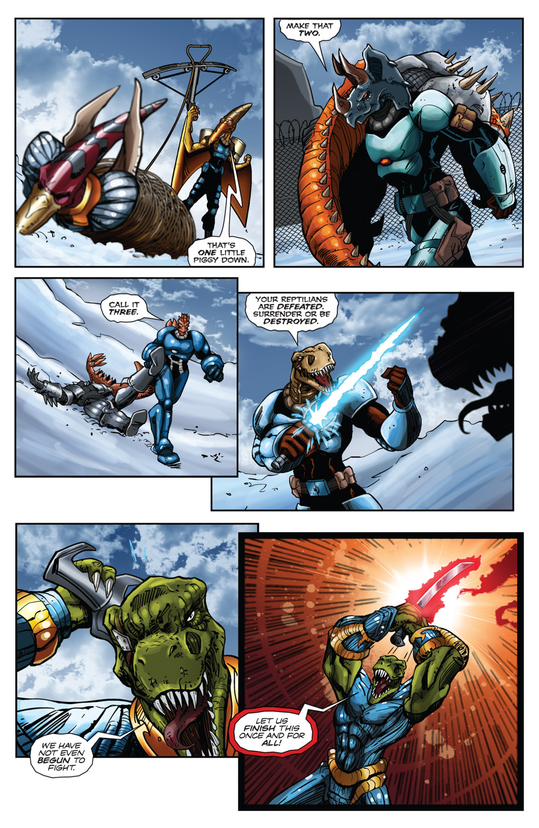 Read online Jurassic StrikeForce 5 comic -  Issue # _TPB - 62