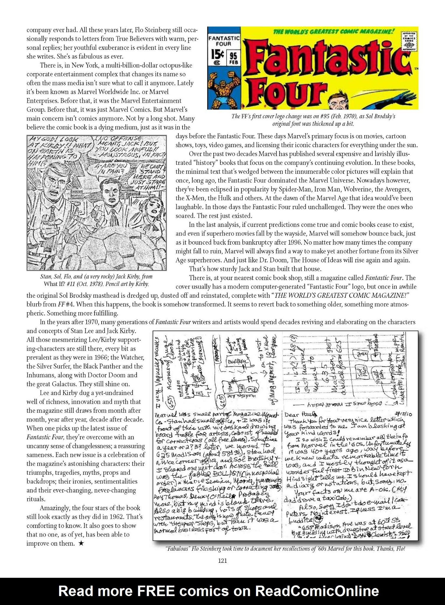 Read online The Jack Kirby Collector comic -  Issue #58 - 123