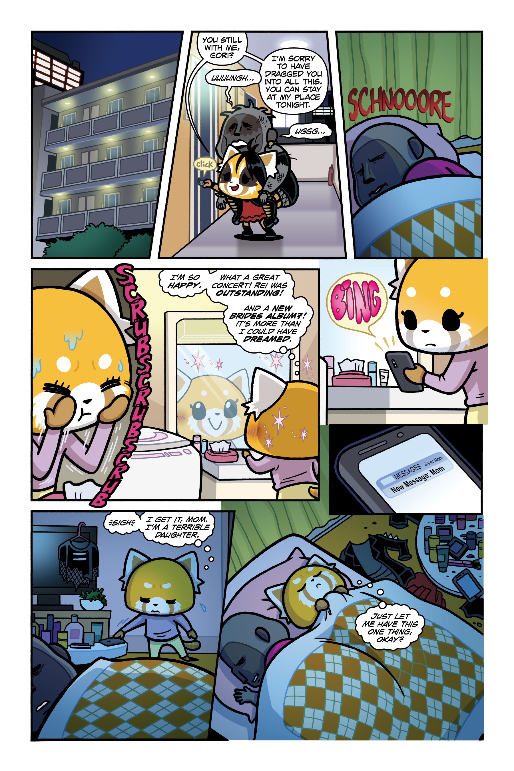 Read online Aggretsuko: Little Rei of Sunshine comic -  Issue # TPB - 38