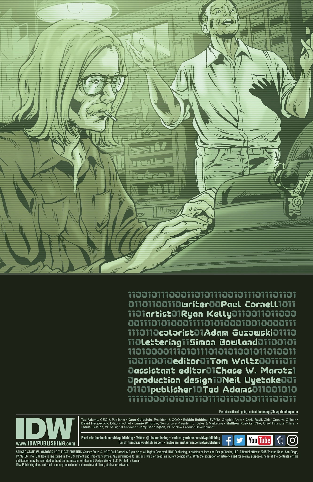 Read online Saucer State comic -  Issue #6 - 2
