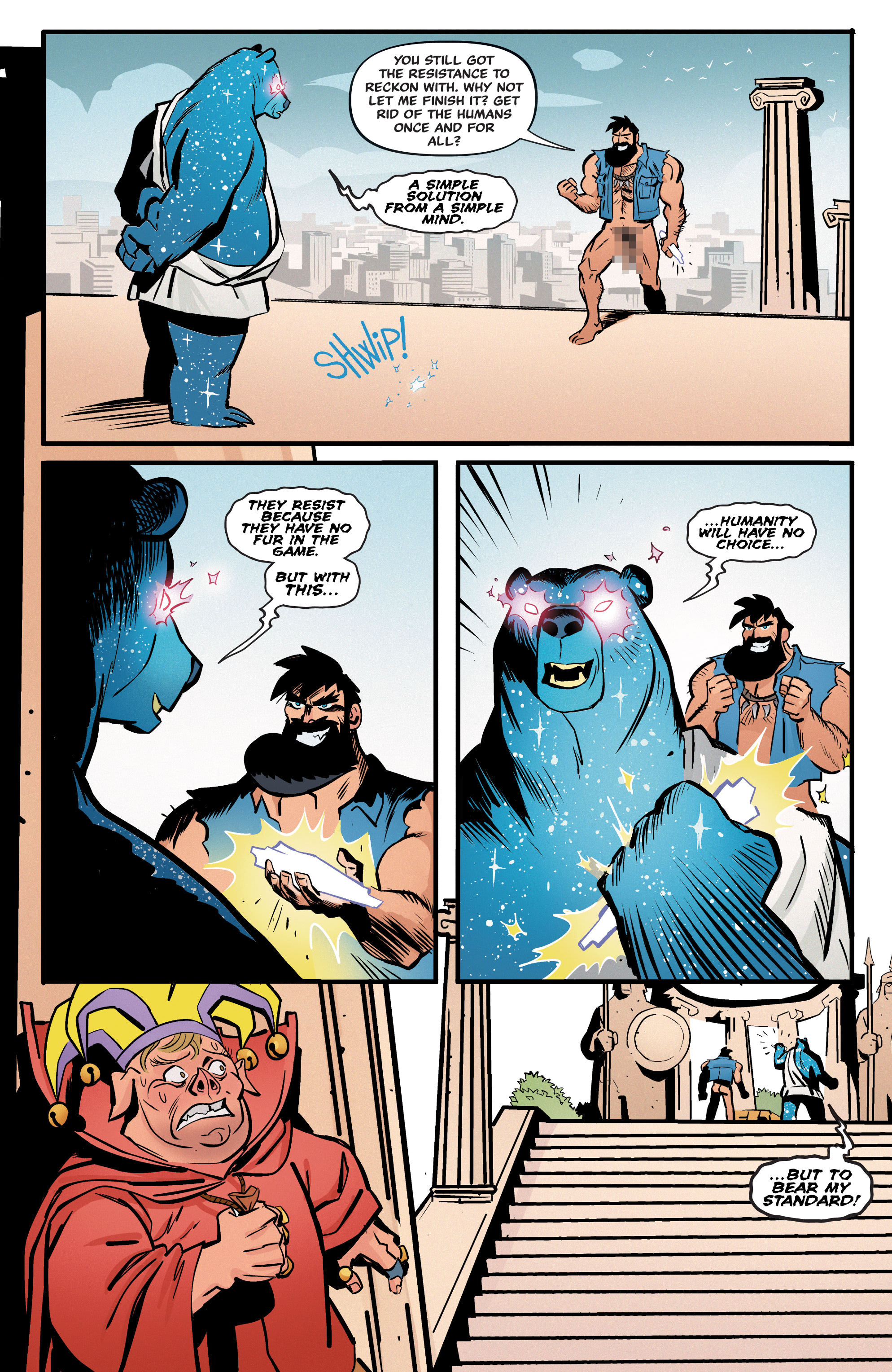 Read online Shirtless Bear-Fighter! 2 comic -  Issue #5 - 16