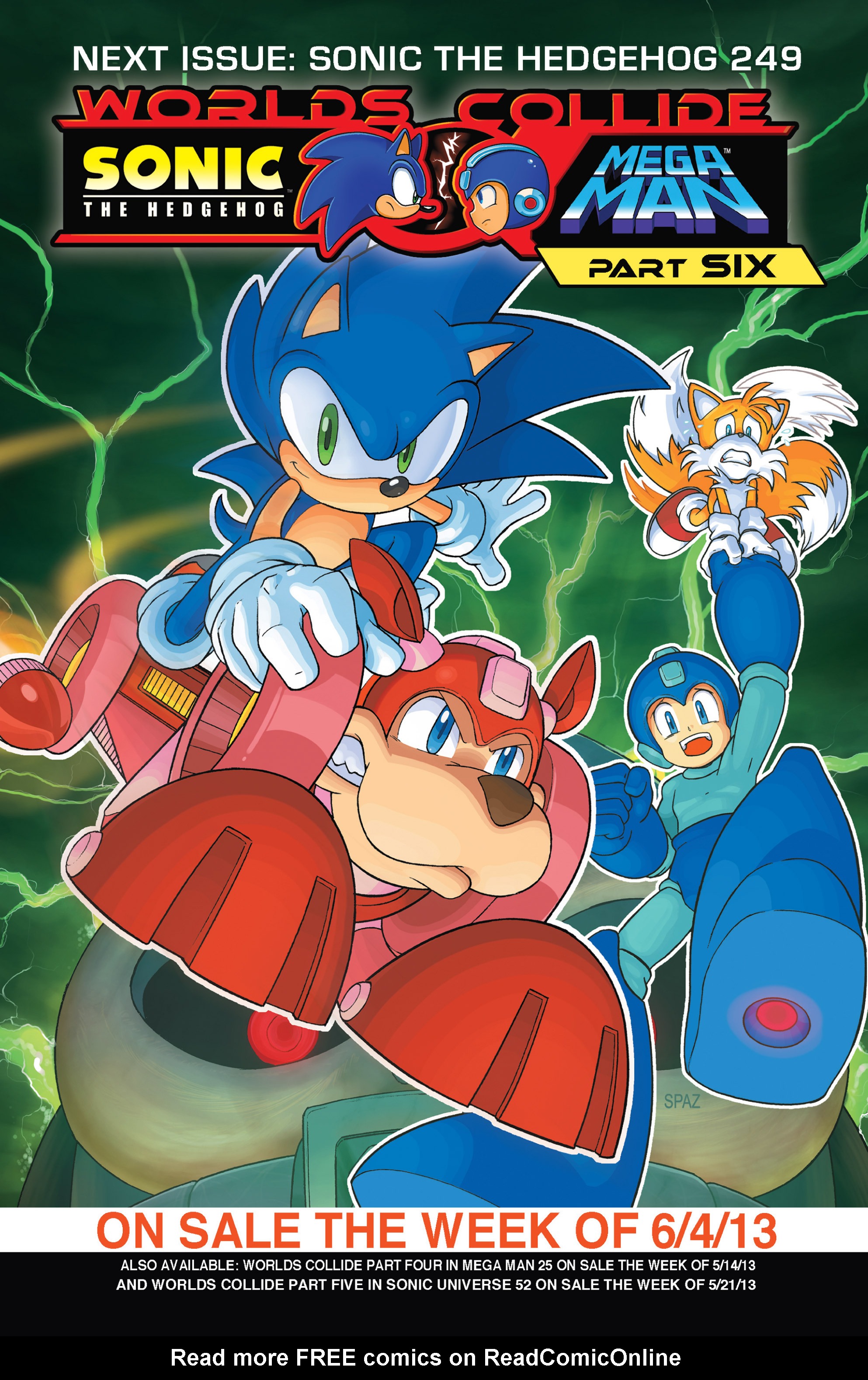 Read online Sonic Mega Man Worlds Collide comic -  Issue # Vol 1 - 86