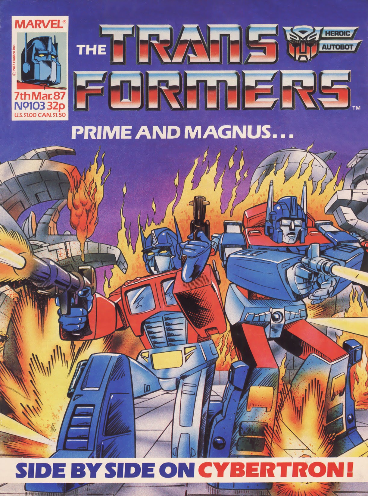 Read online The Transformers (UK) comic -  Issue #103 - 1
