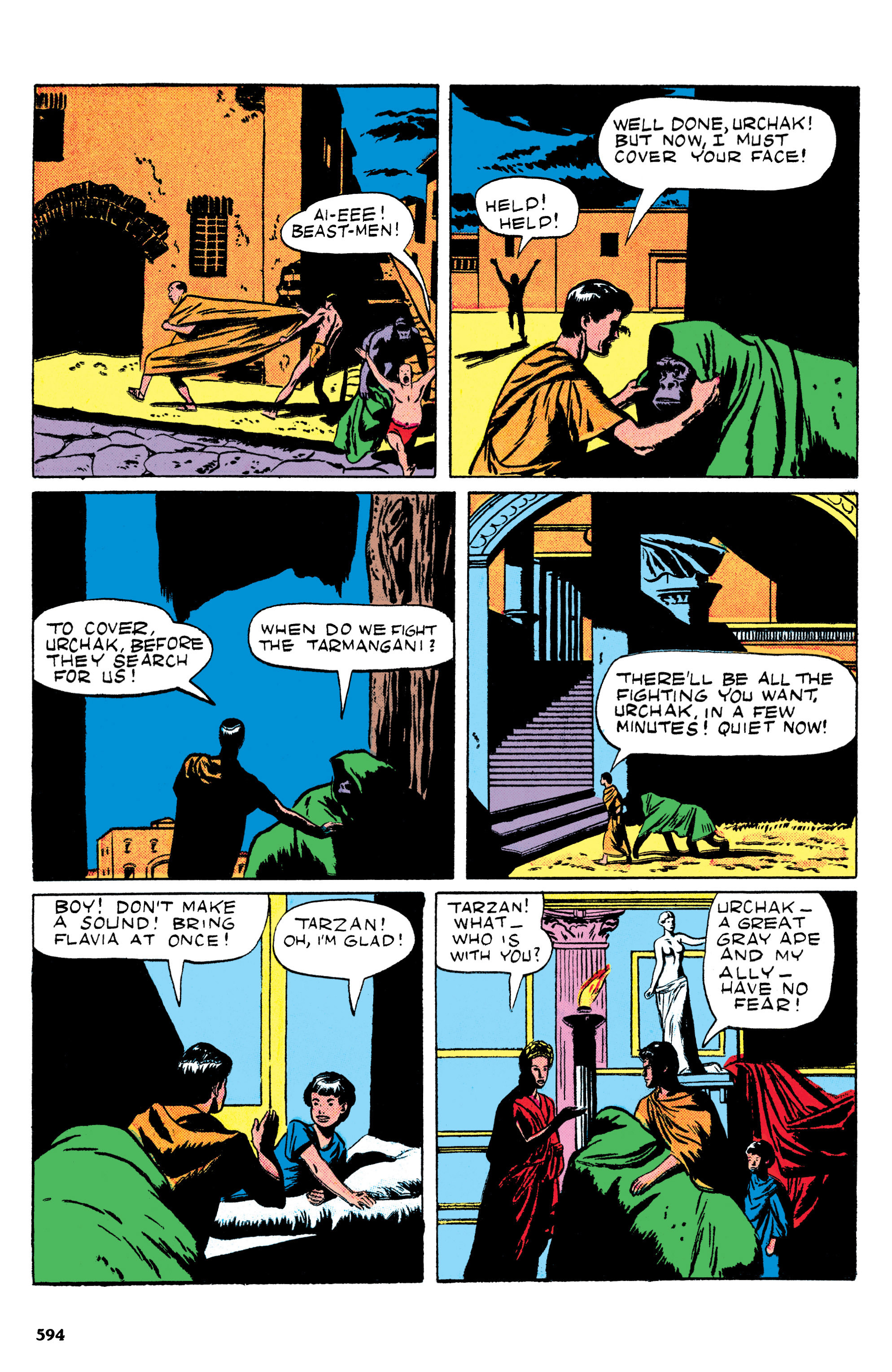 Read online Edgar Rice Burroughs Tarzan: The Jesse Marsh Years Omnibus comic -  Issue # TPB (Part 6) - 96