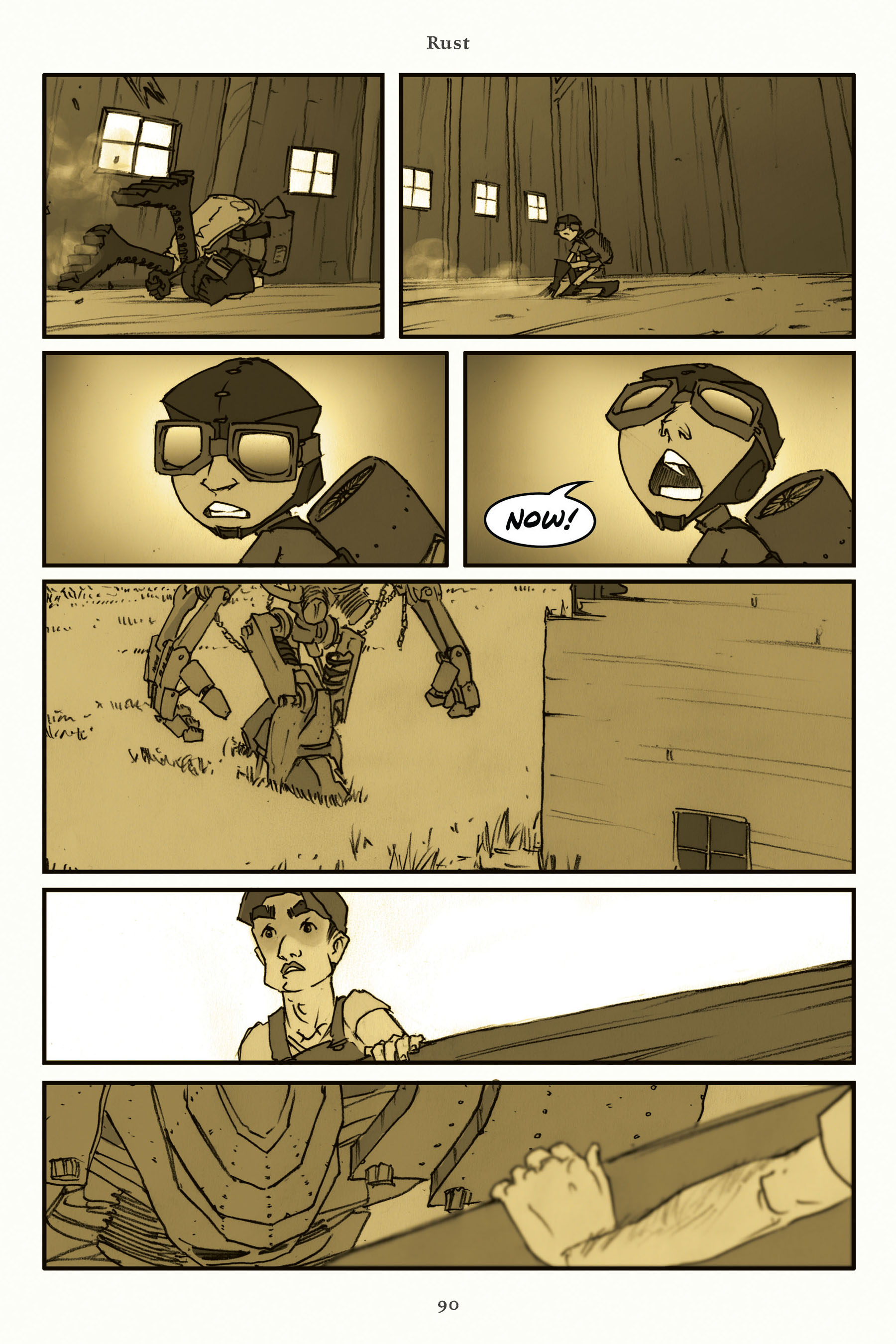 Read online Rust comic -  Issue # TPB 1 - 100