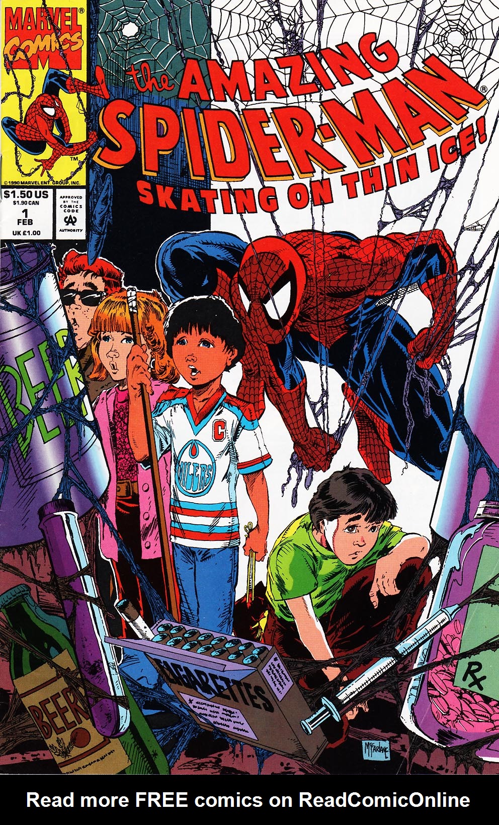 Read online The Amazing Spider-Man: Skating on Thin Ice comic -  Issue # Full - 1