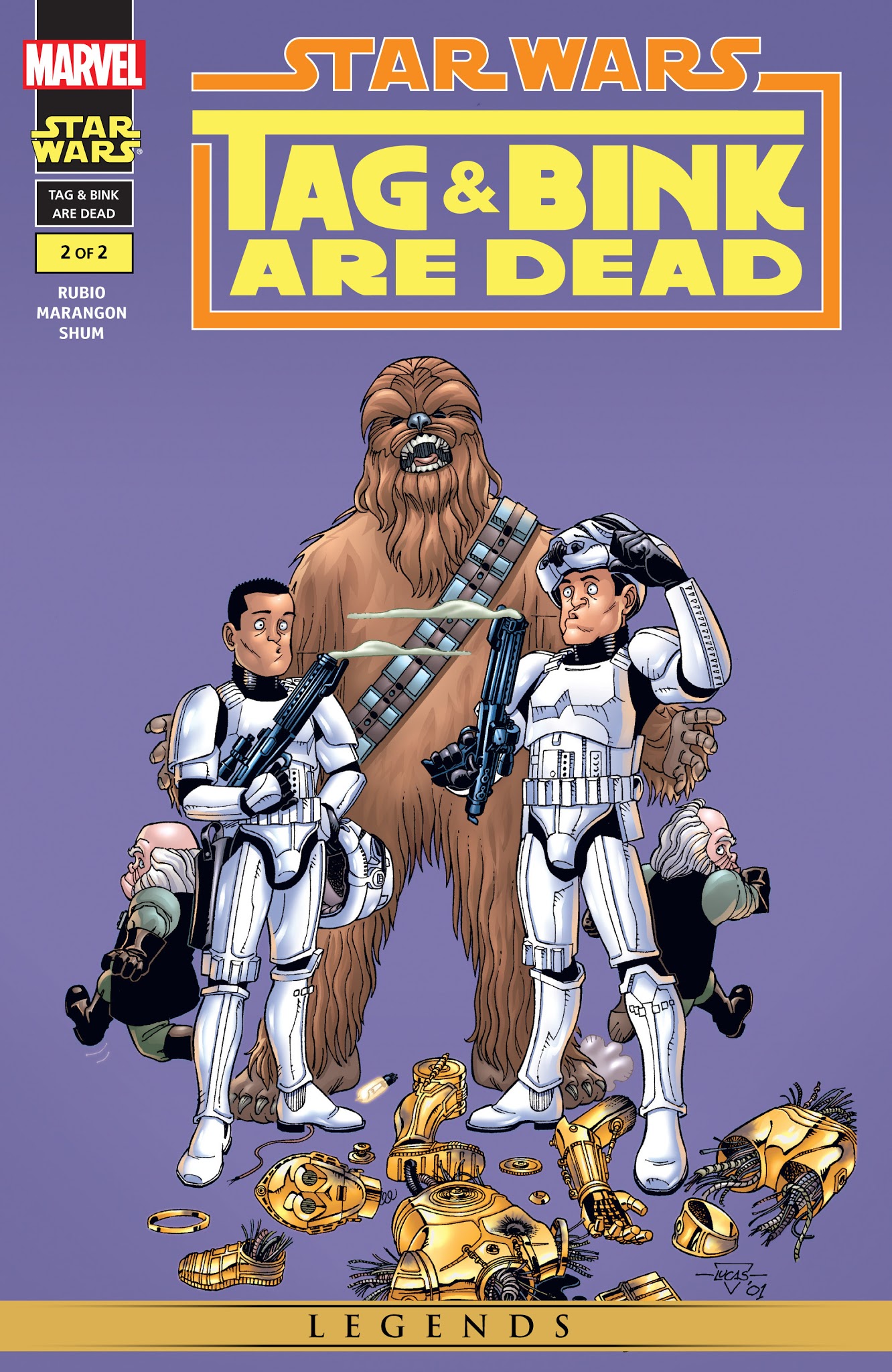 Read online Star Wars: Tag & Bink Are Dead comic -  Issue #2 - 1