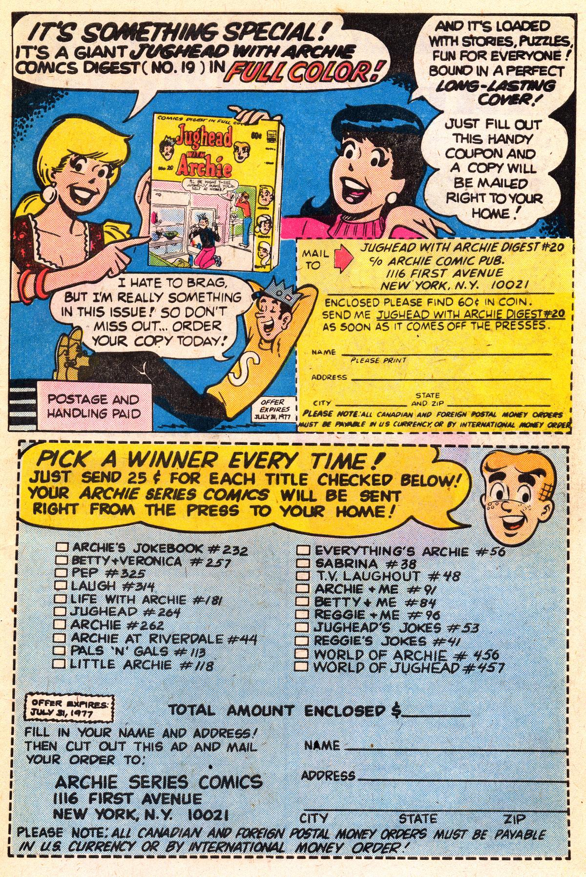 Read online Reggie and Me (1966) comic -  Issue #95 - 27