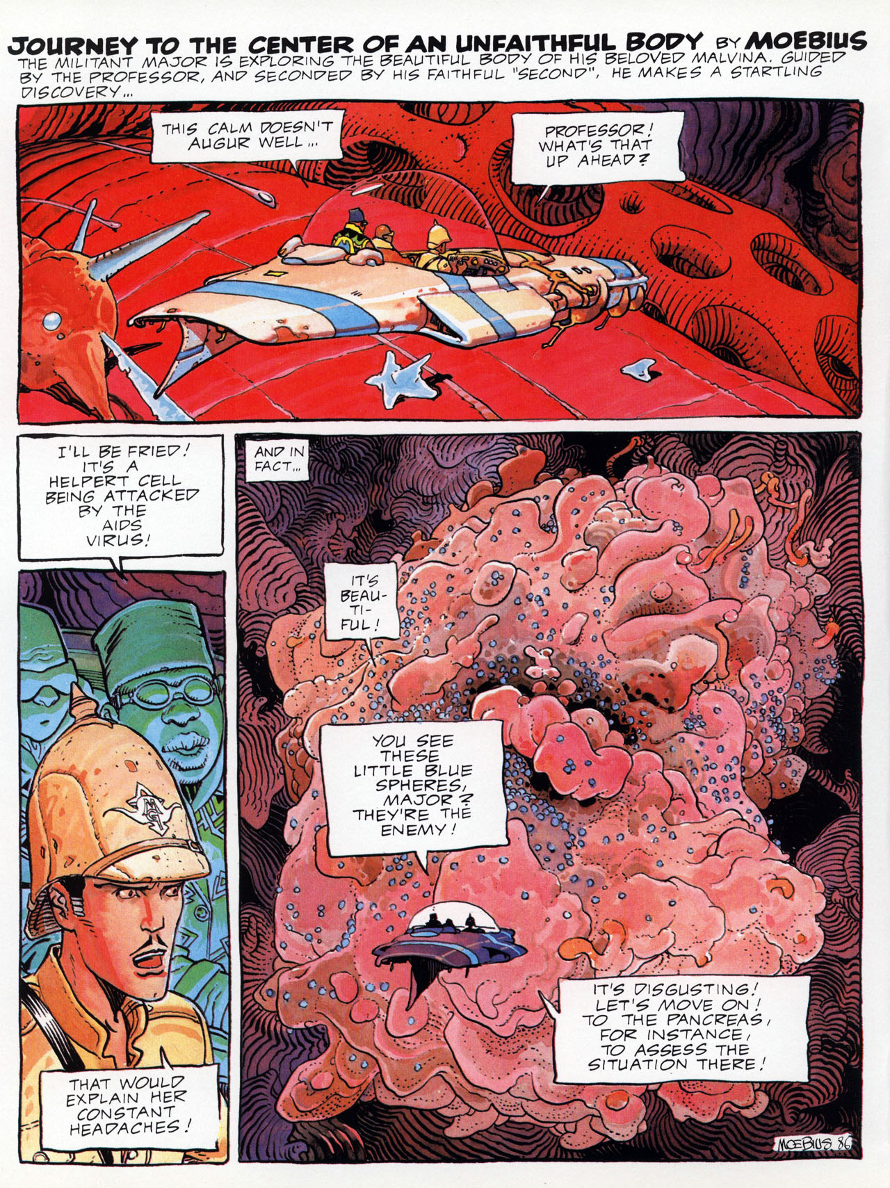 Read online Epic Graphic Novel: Moebius comic -  Issue # TPB 5 - 60