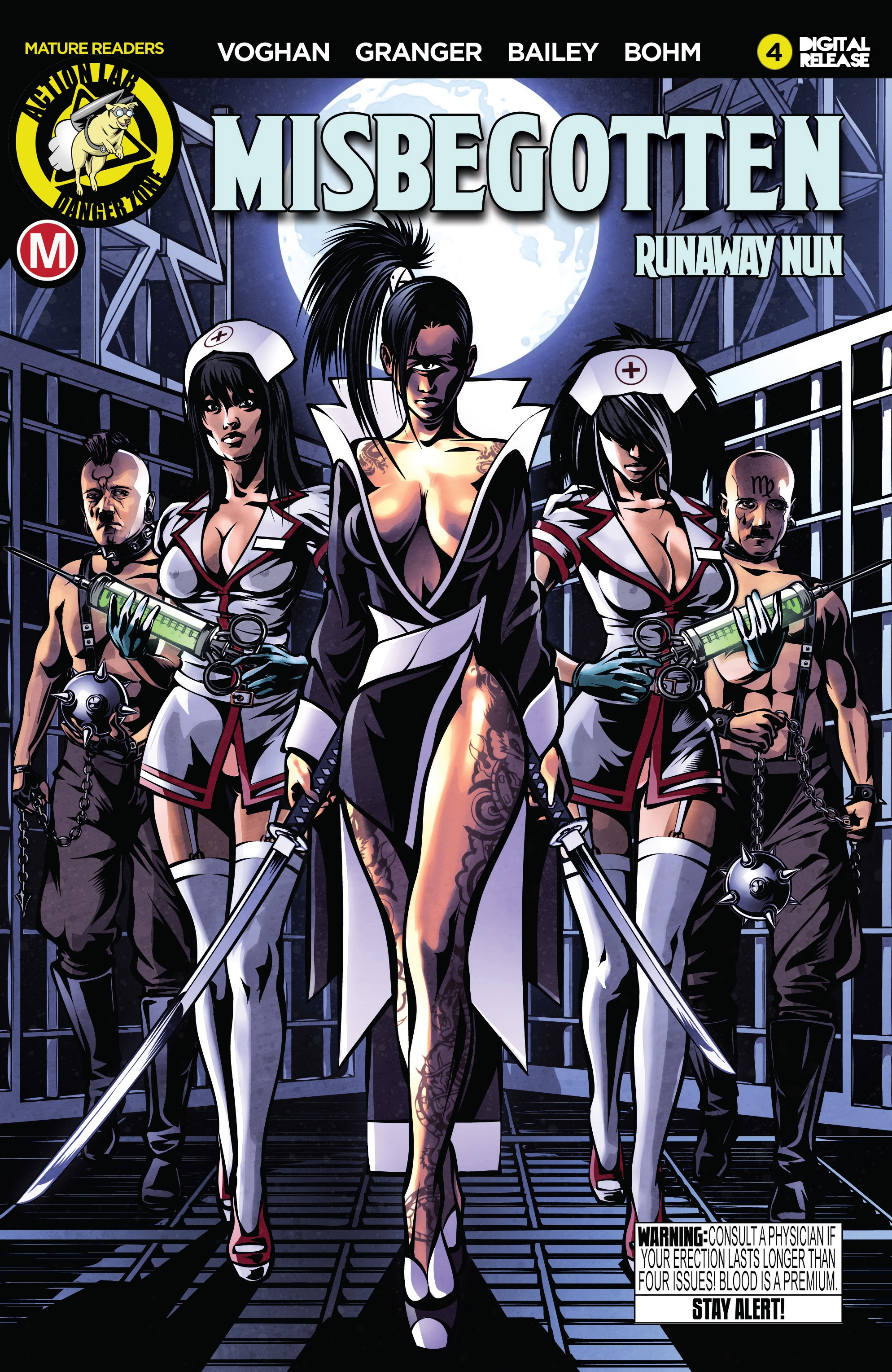 Read online Misbegotten: Runaway Nun comic -  Issue #4 - 1