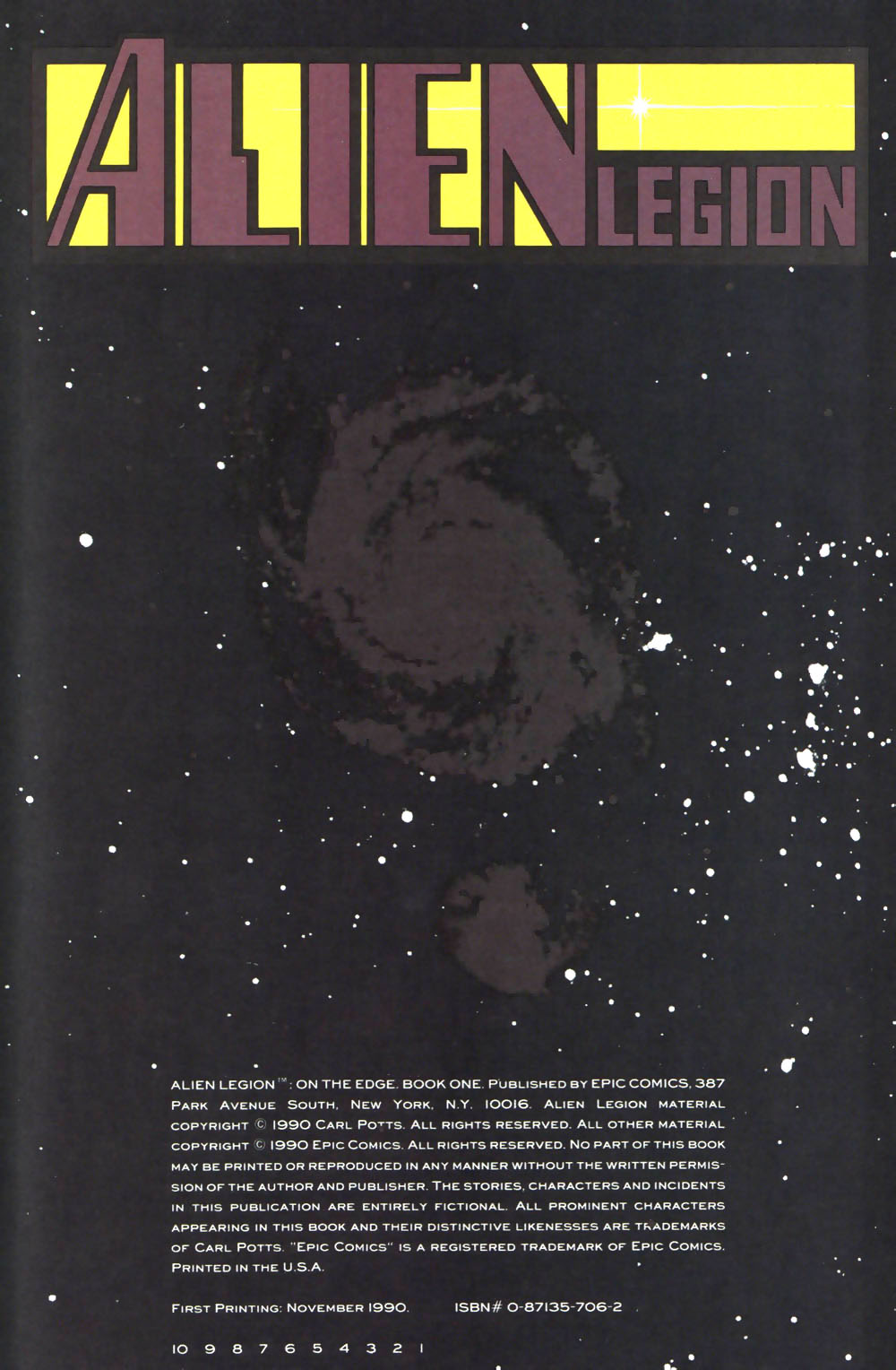 Read online Alien Legion: On the Edge comic -  Issue #1 - 3