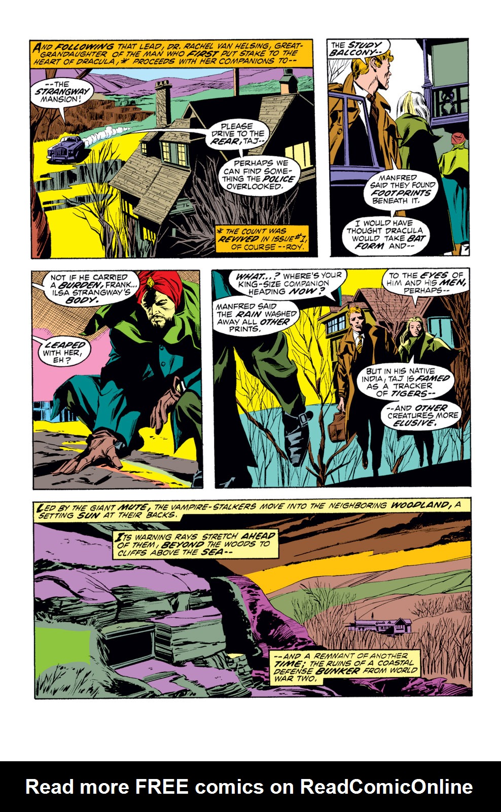 Read online Tomb of Dracula (1972) comic -  Issue #4 - 8