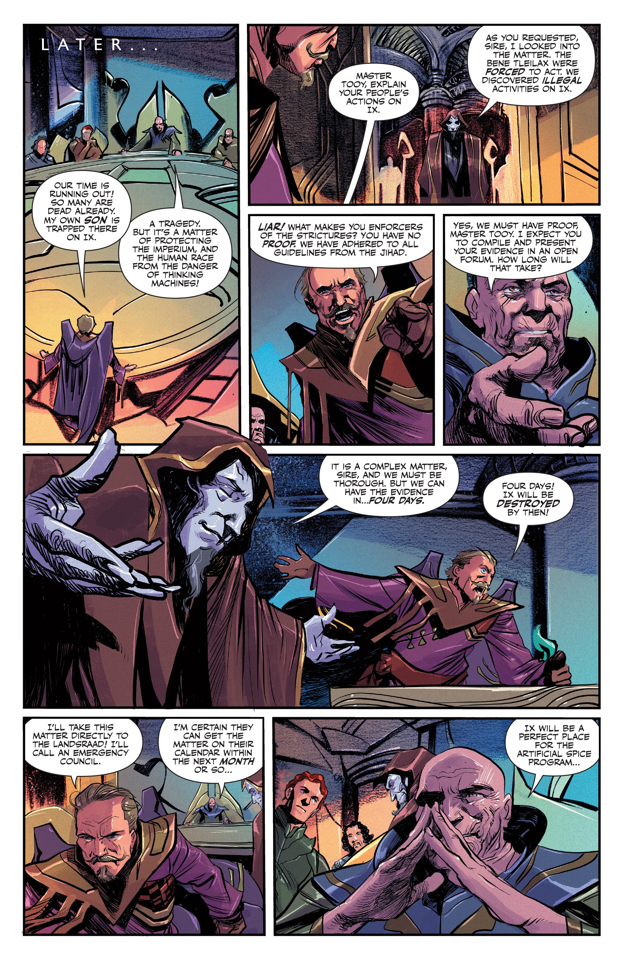 Read online Dune: House Atreides comic -  Issue #6 - 7