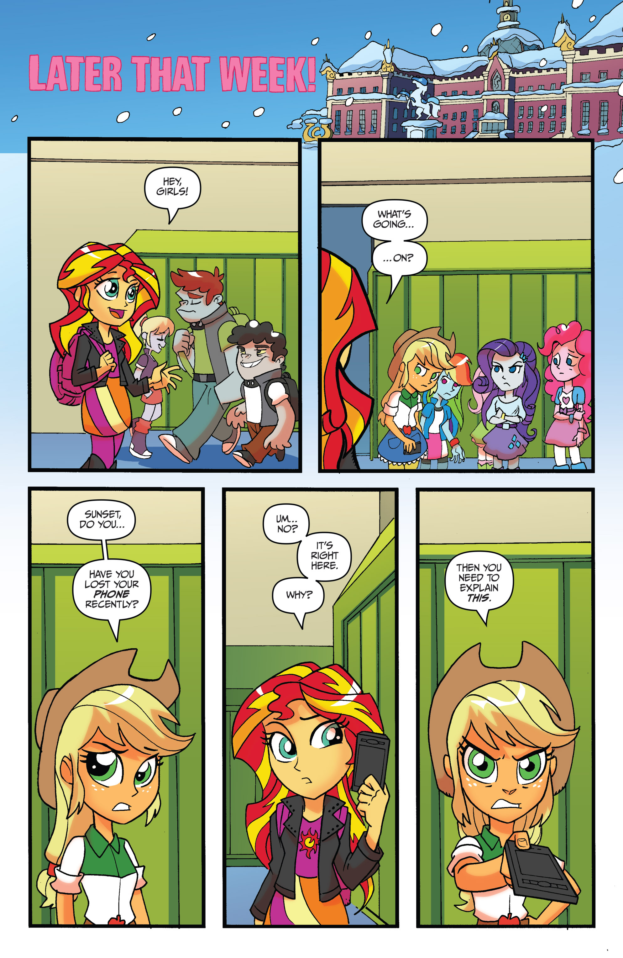 Read online My Little Pony: Equestria Girls Holiday Special 2014 comic -  Issue # Full - 27