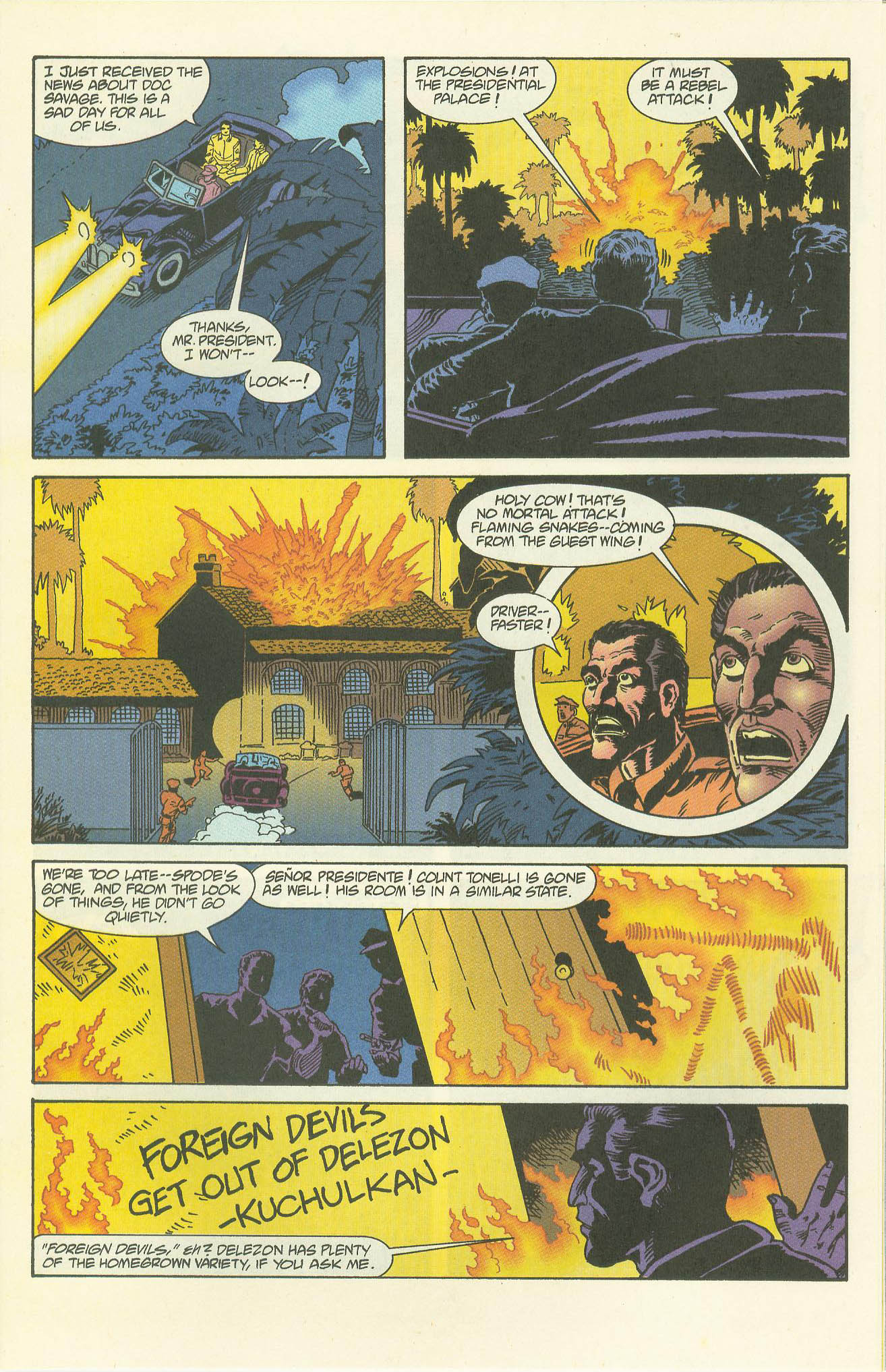 Read online Doc Savage: Curse of the Fire God comic -  Issue # TPB - 43