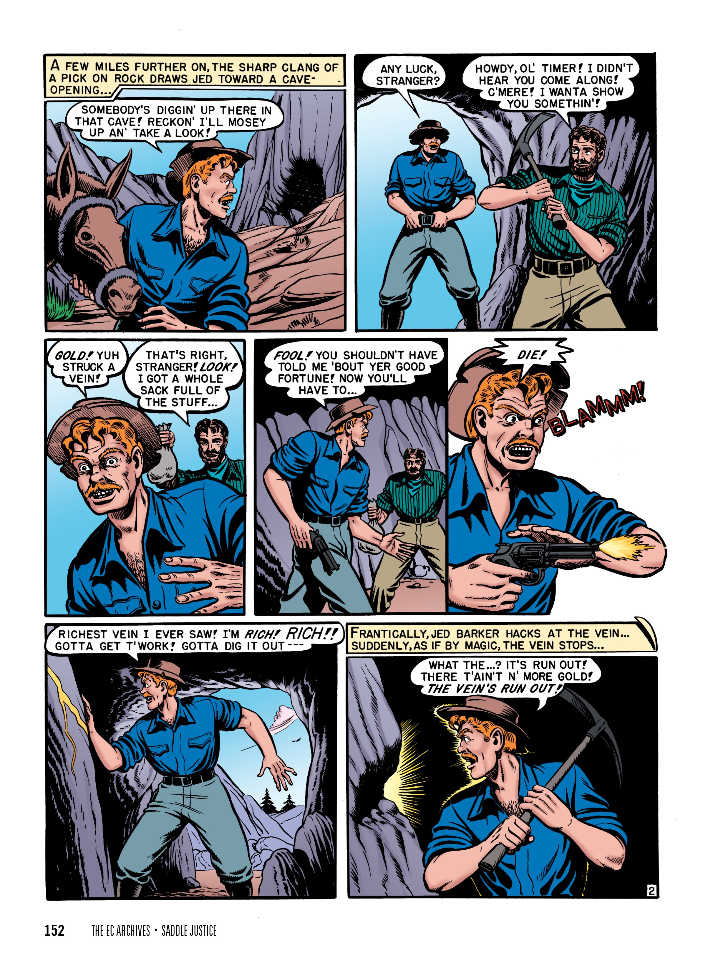 Read online The EC Archives: Saddle Justice comic -  Issue # TPB (Part 2) - 54