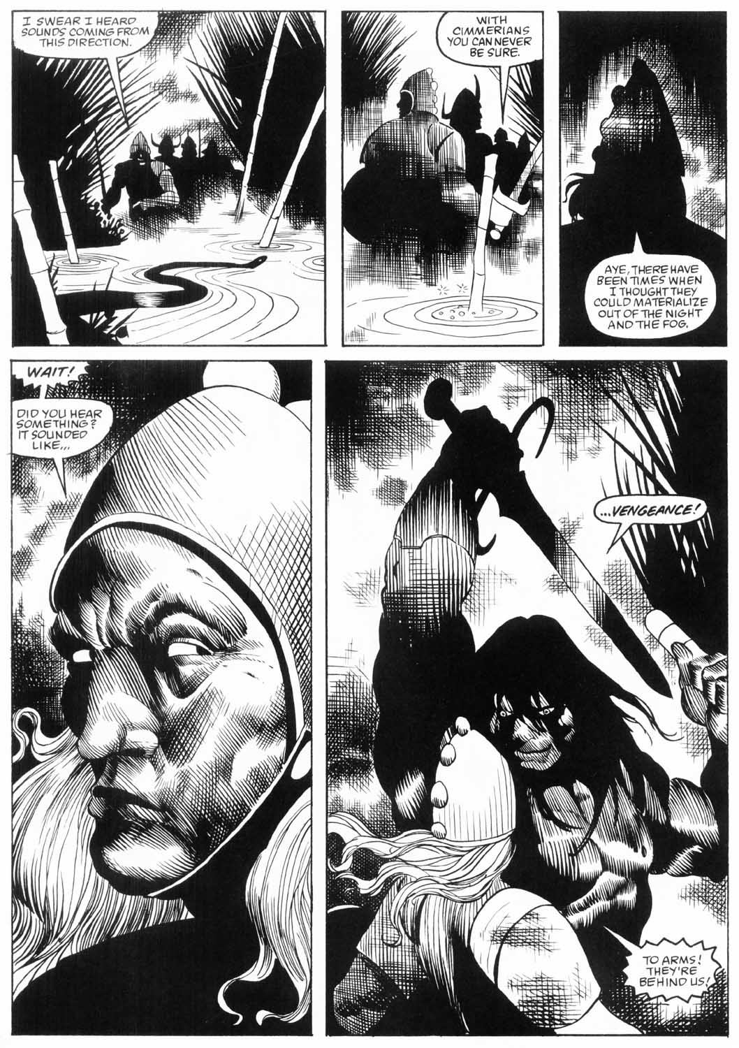 Read online The Savage Sword Of Conan comic -  Issue #157 - 21