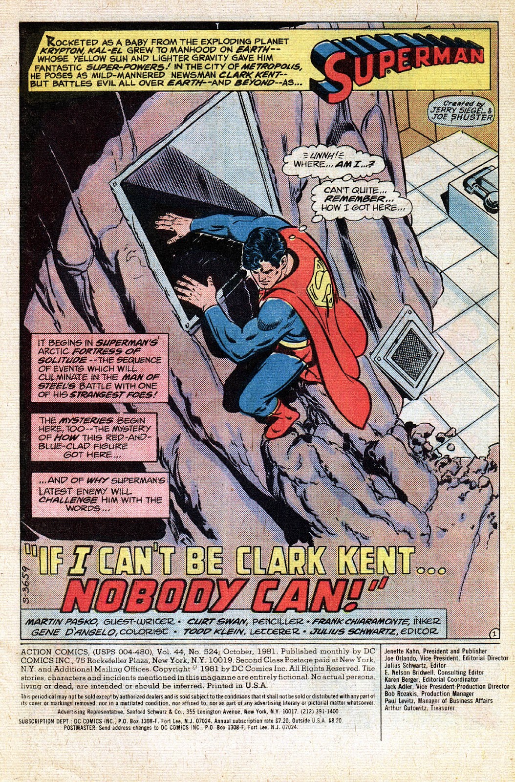 Action Comics (1938) issue 524 - Page 3