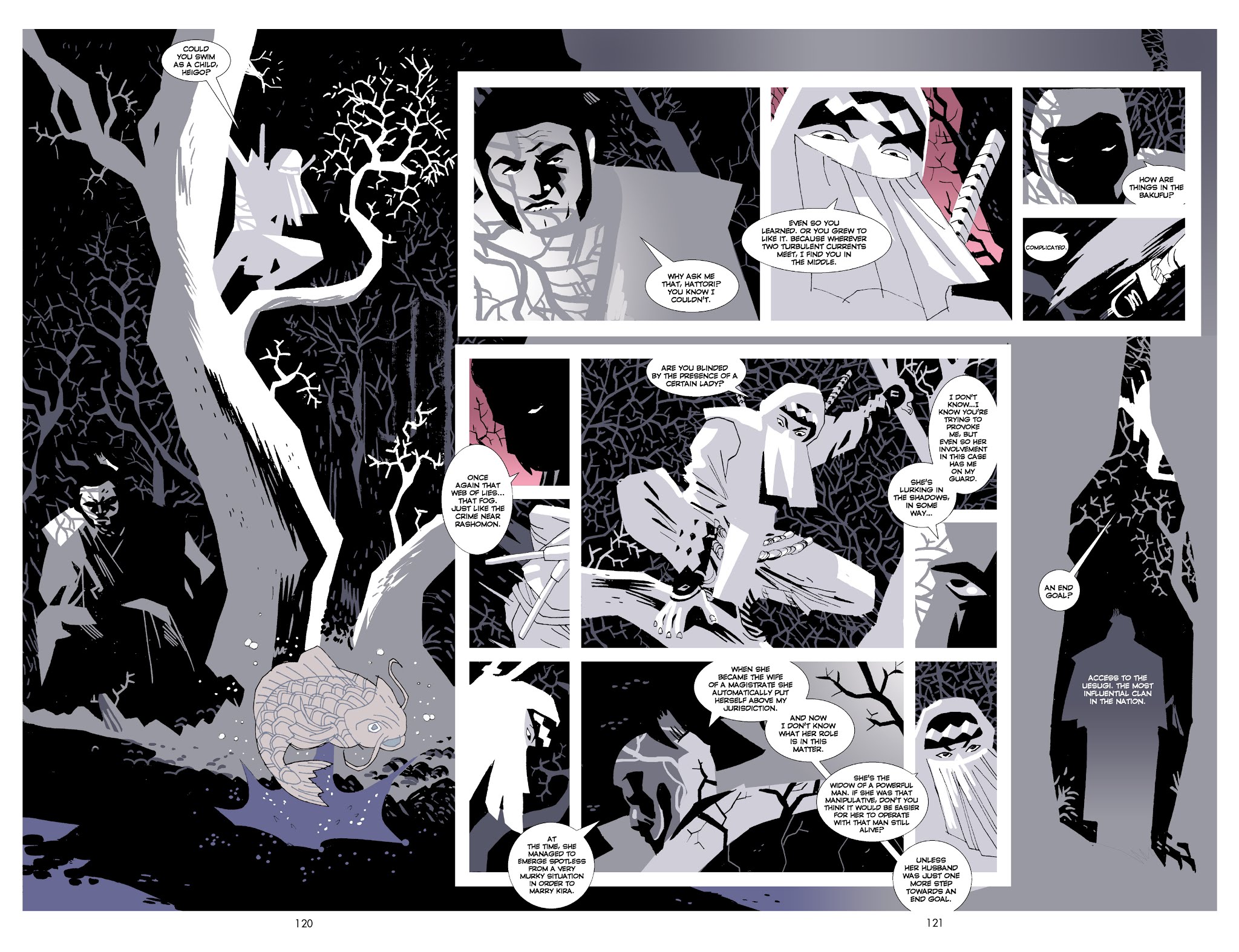 Read online Rashomon: A Commissioner Heigo Kobayashi Case comic -  Issue # TPB - 104