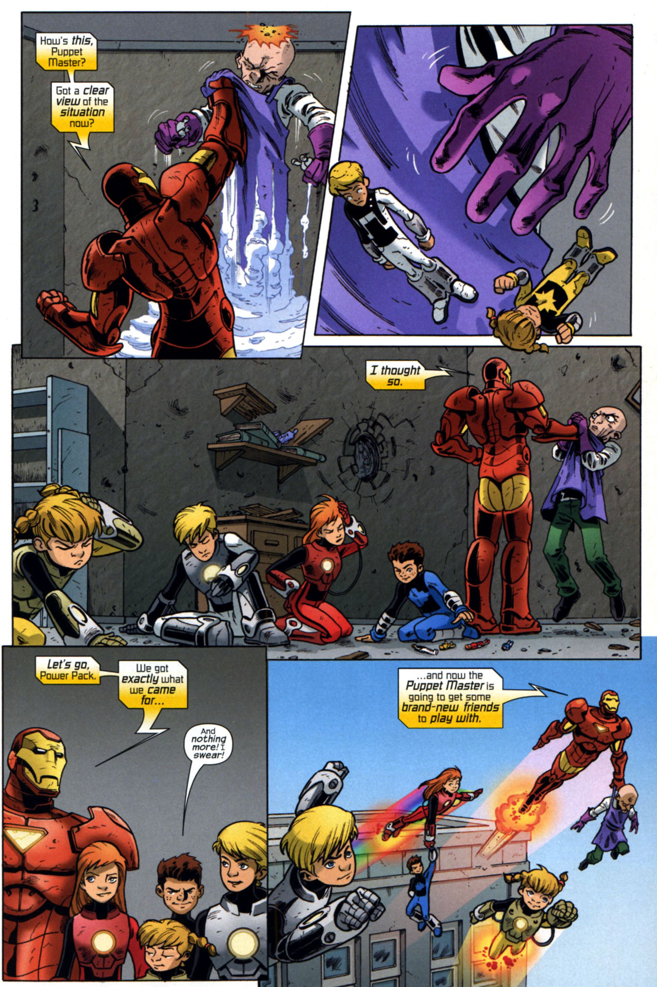 Read online Iron Man and Power Pack comic -  Issue #4 - 20
