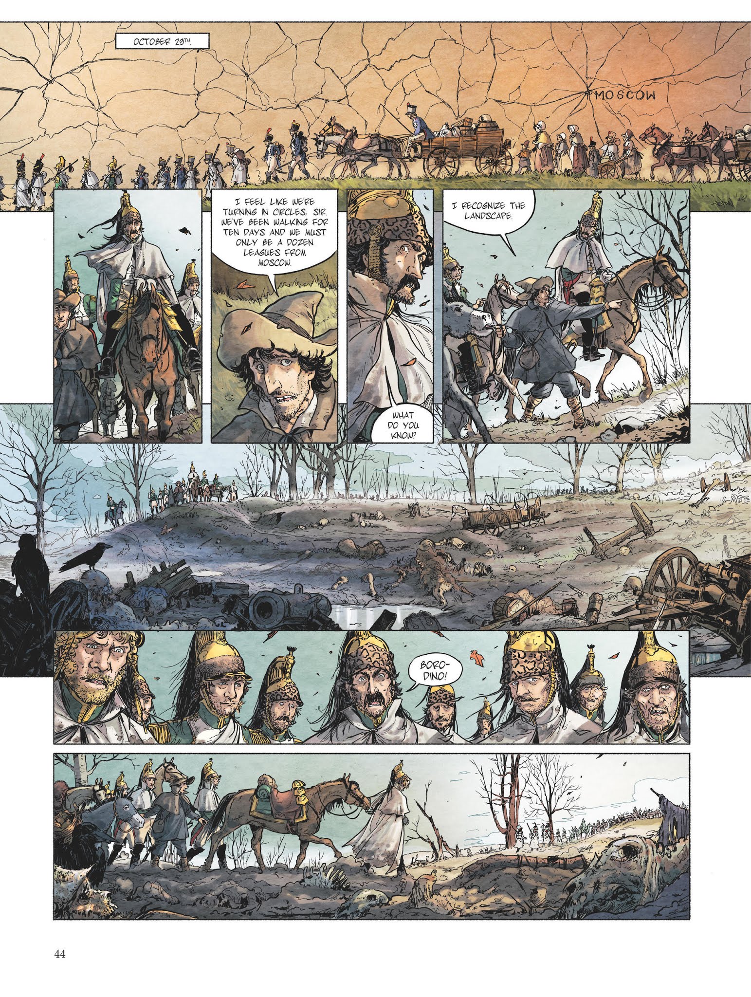 Read online Berezina comic -  Issue #2 - 42