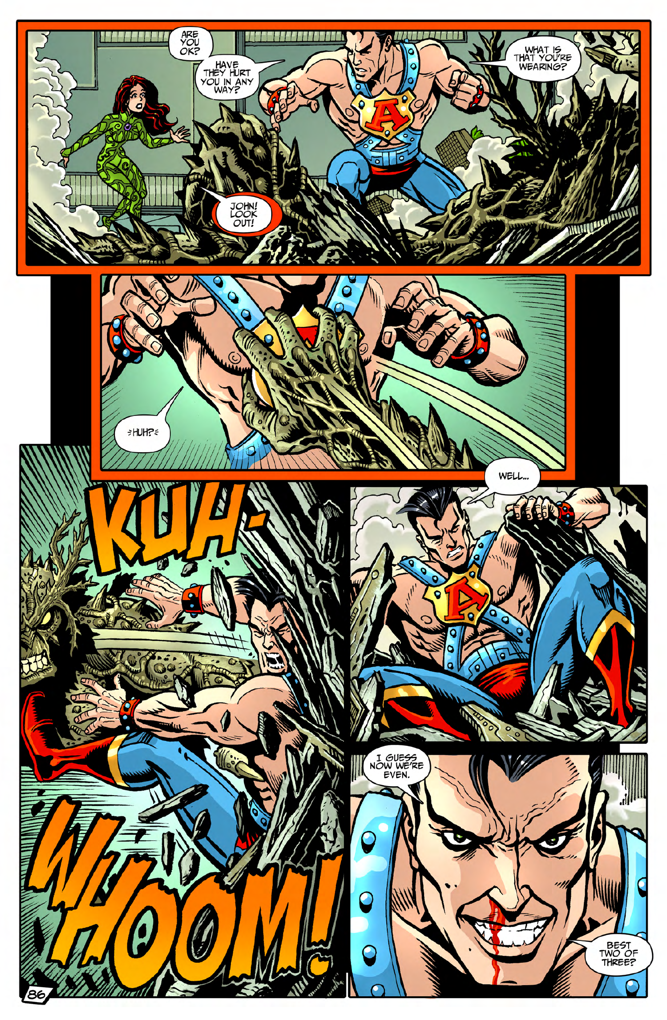Read online John Aman Amazing Man comic -  Issue #4 - 16