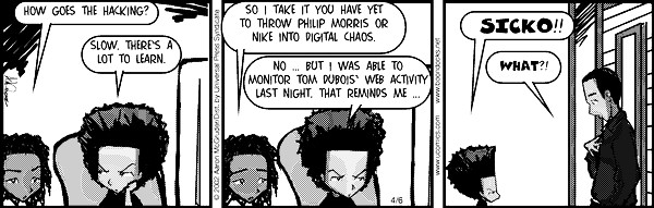 Read online The Boondocks Collection comic -  Issue # Year 2002 - 96