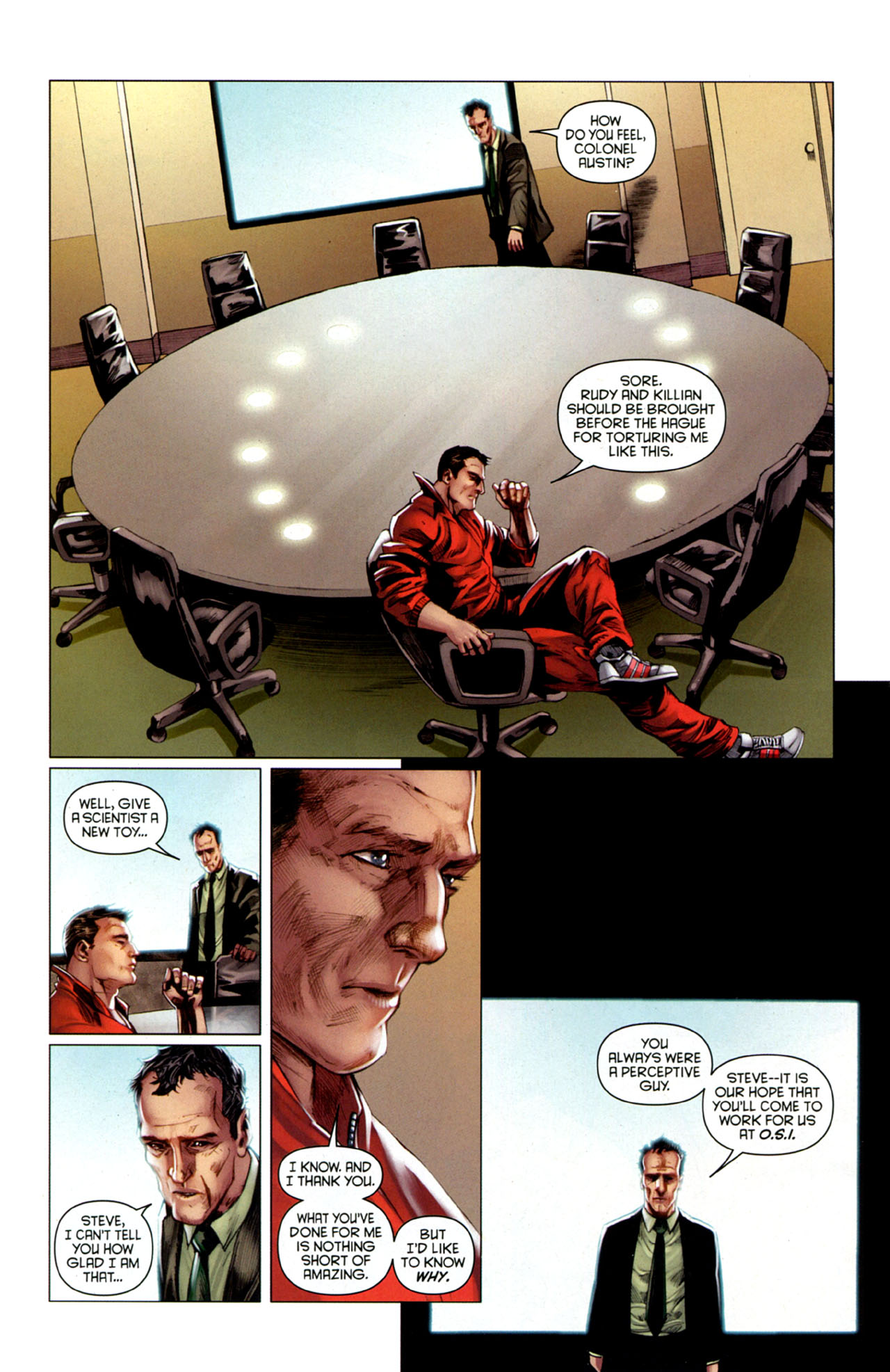Read online Bionic Man comic -  Issue #4 - 21
