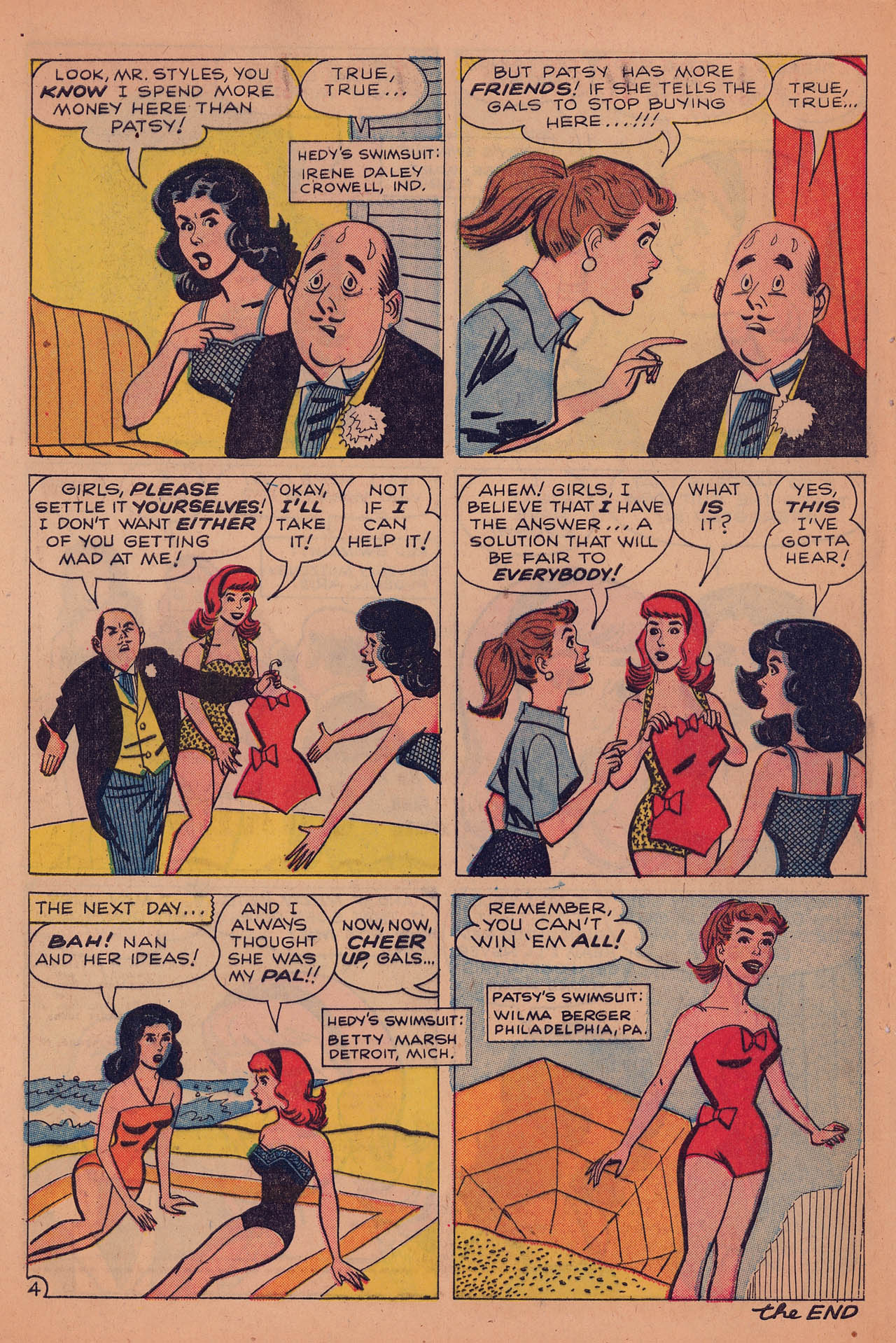 Read online Patsy Walker comic -  Issue #97 - 32