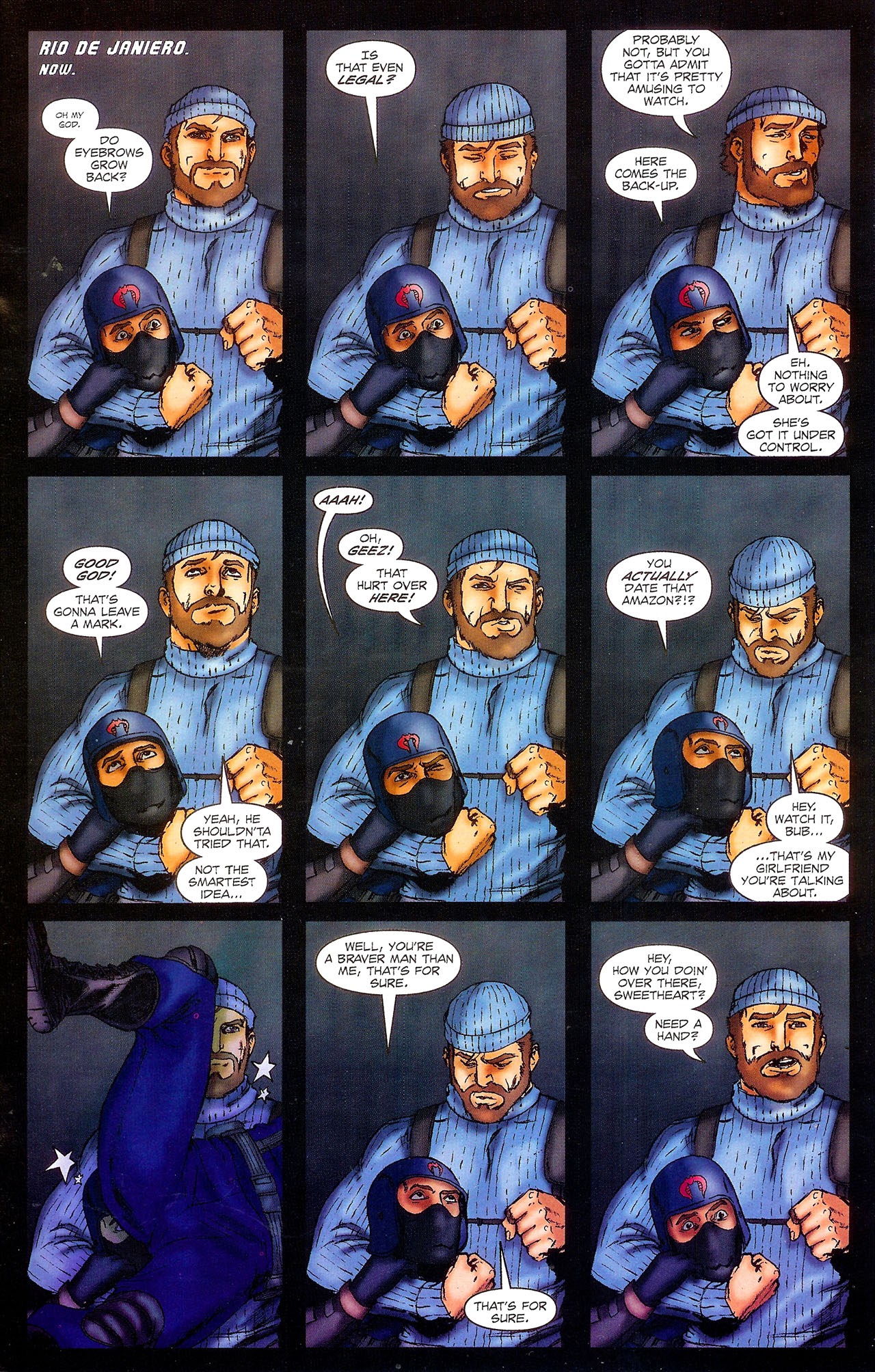 Read online G.I. Joe: Special Missions Brazil comic -  Issue # Full - 34