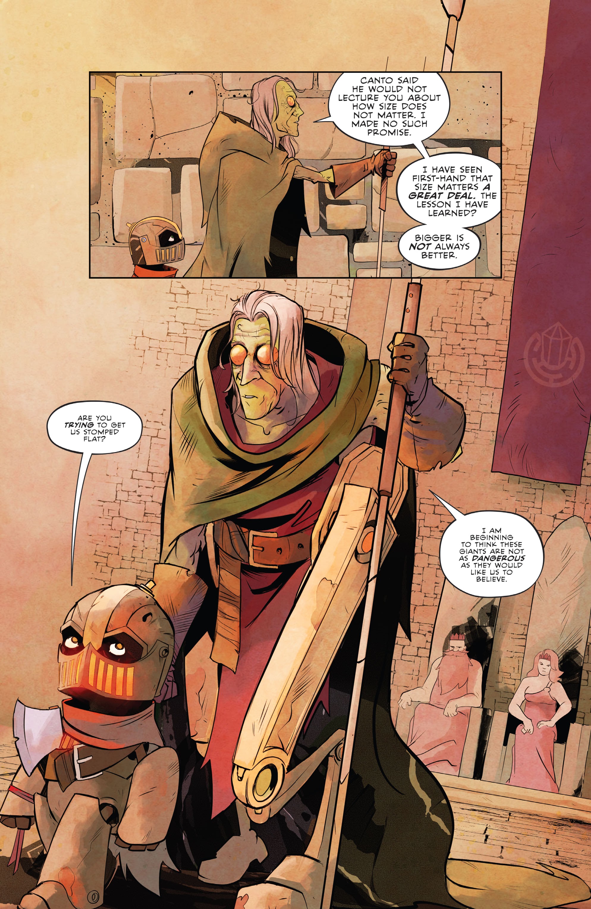 Read online Canto & The City of Giants comic -  Issue #3 - 17