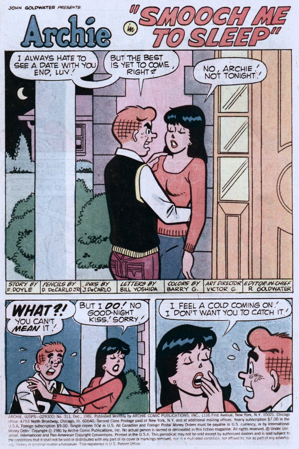 Read online Archie (1960) comic -  Issue #311 - 3