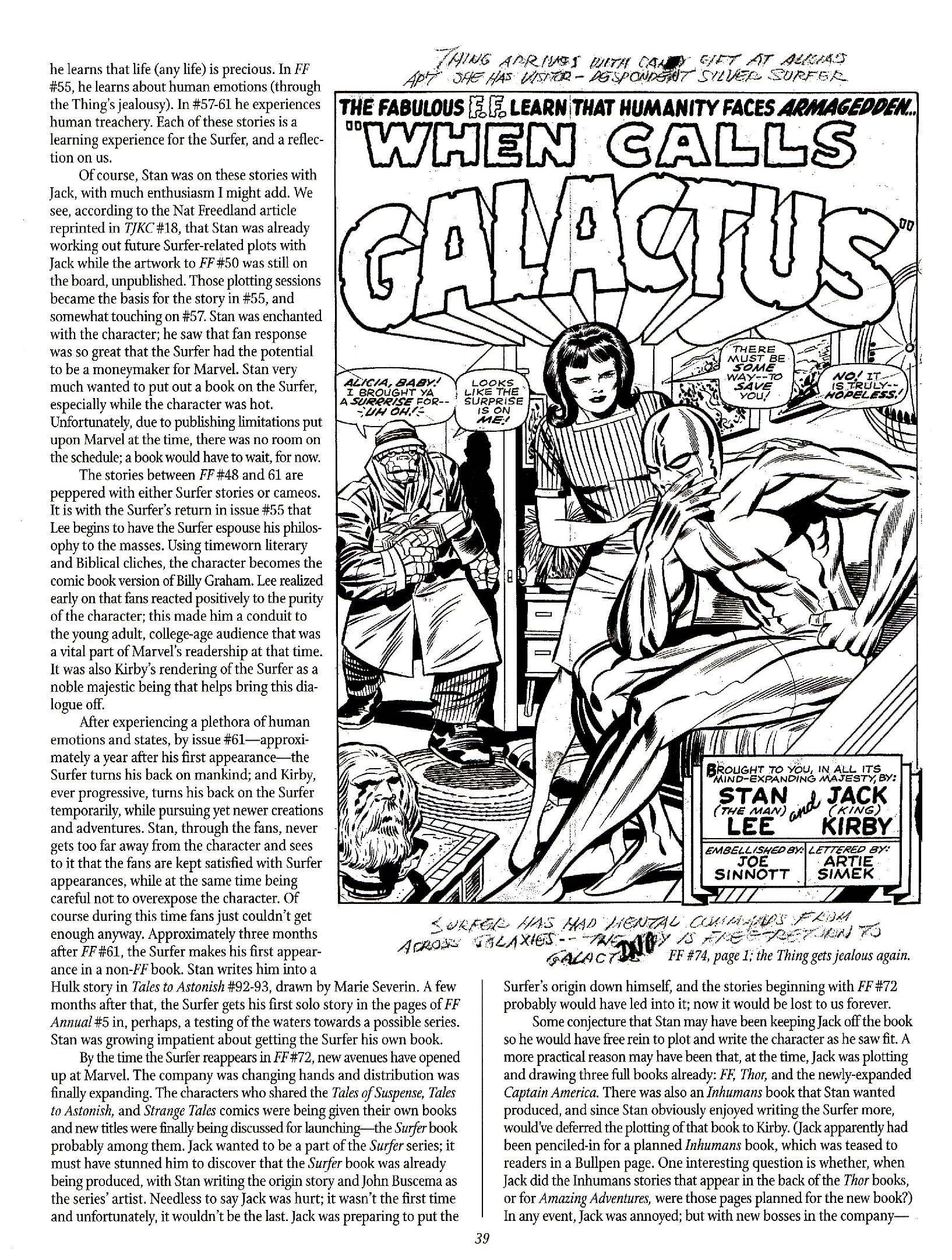 Read online The Jack Kirby Collector comic -  Issue #23 - 37