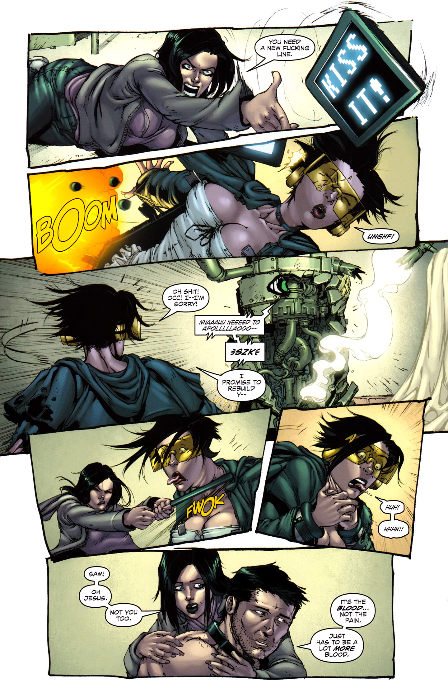 Read online Hack/Slash (2011) comic -  Issue #11 - 13