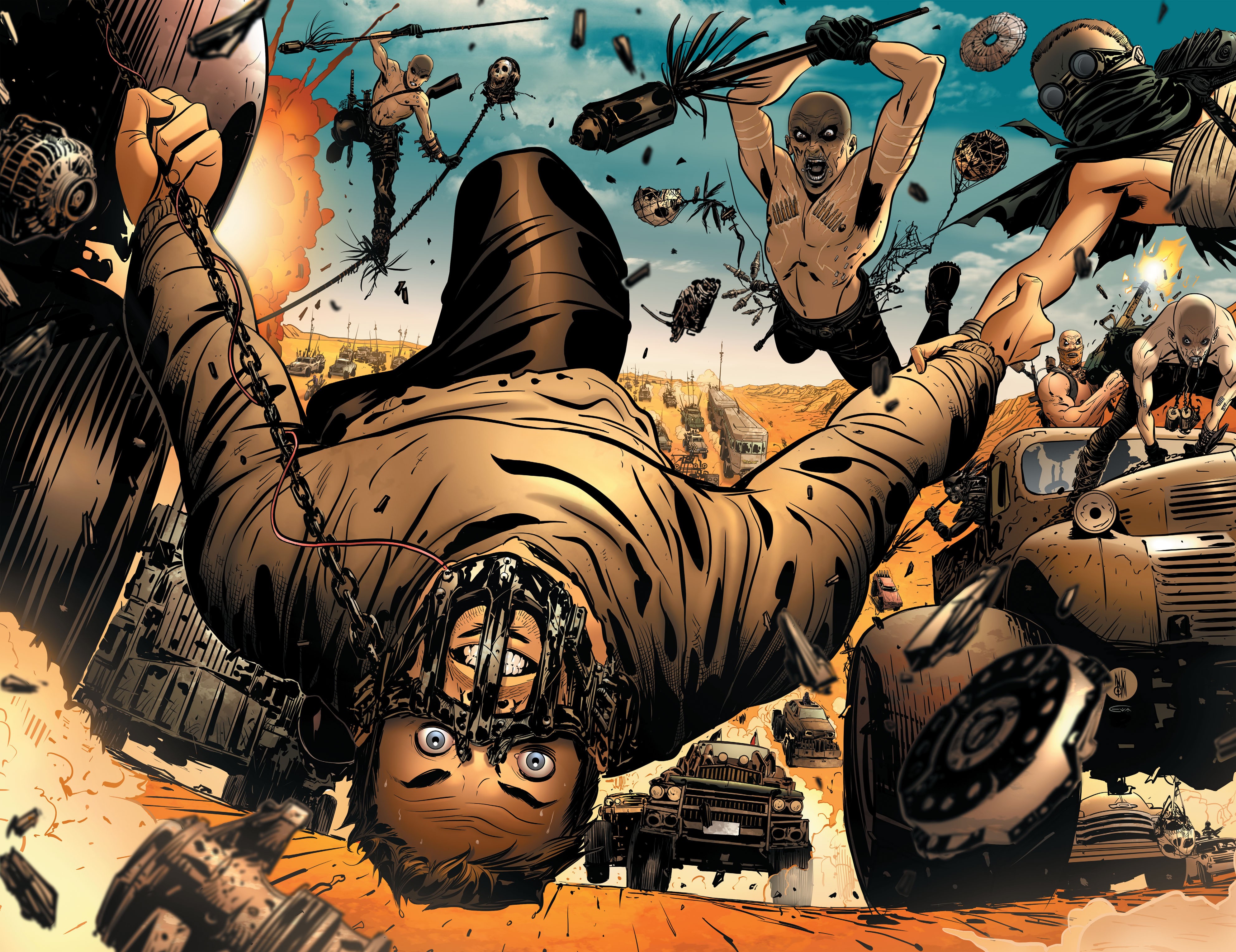 Read online Mad Max: Fury Road Inspired Artists Deluxe Edition comic -  Issue # TPB - 24