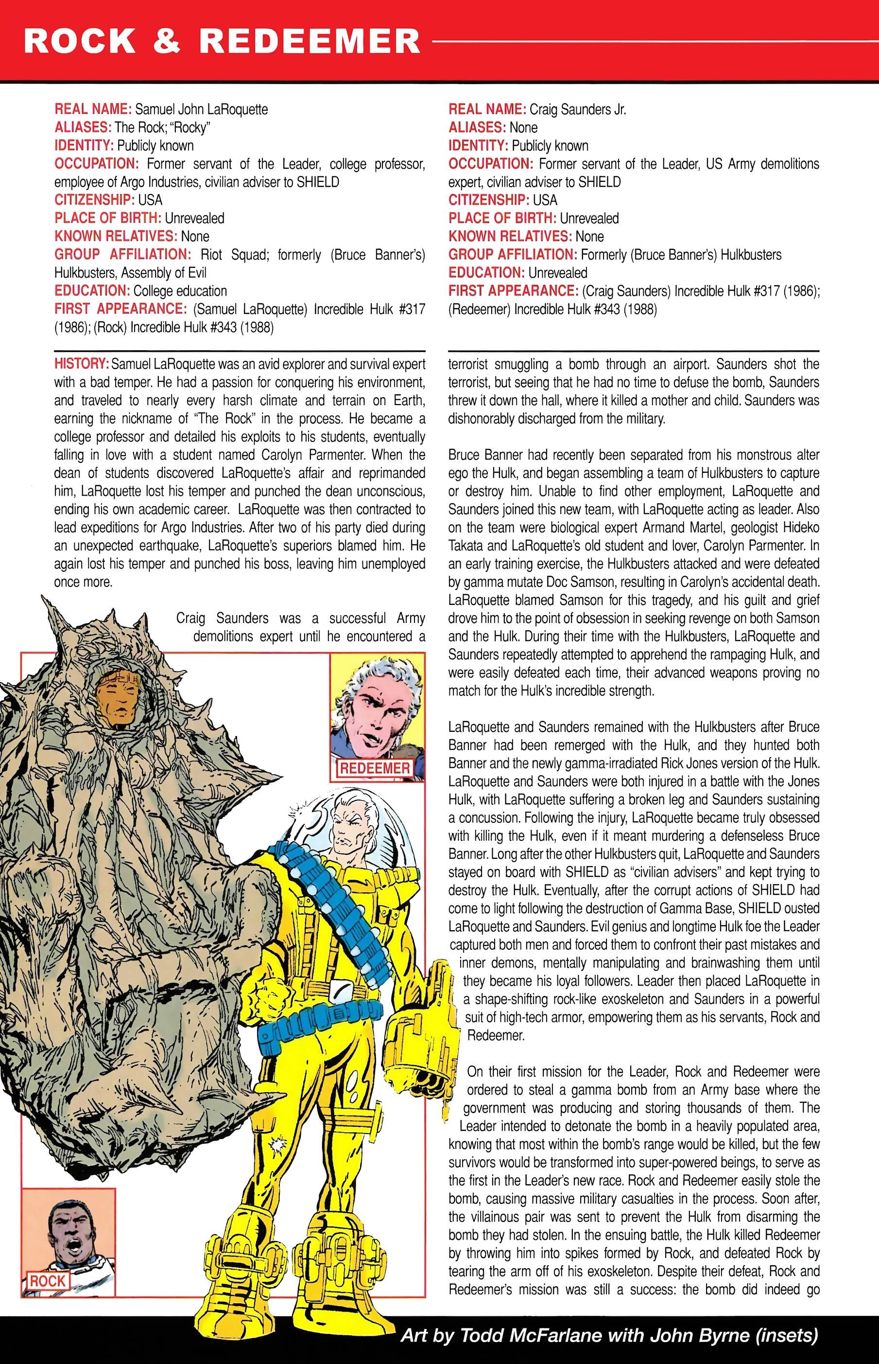 Read online Official Handbook of the Marvel Universe A to Z comic -  Issue # TPB 9 (Part 2) - 86