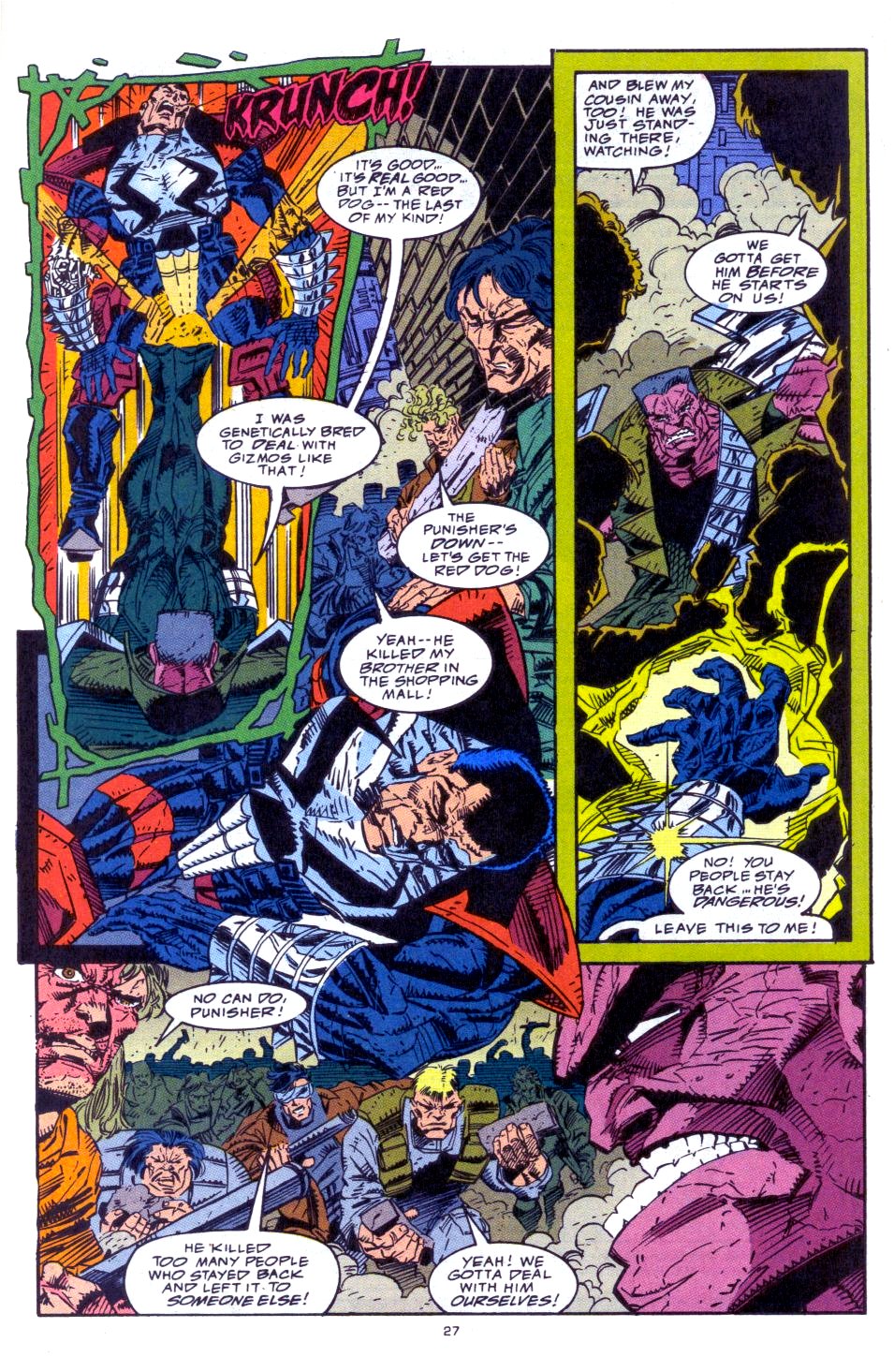 Read online Punisher 2099 comic -  Issue #17 - 21