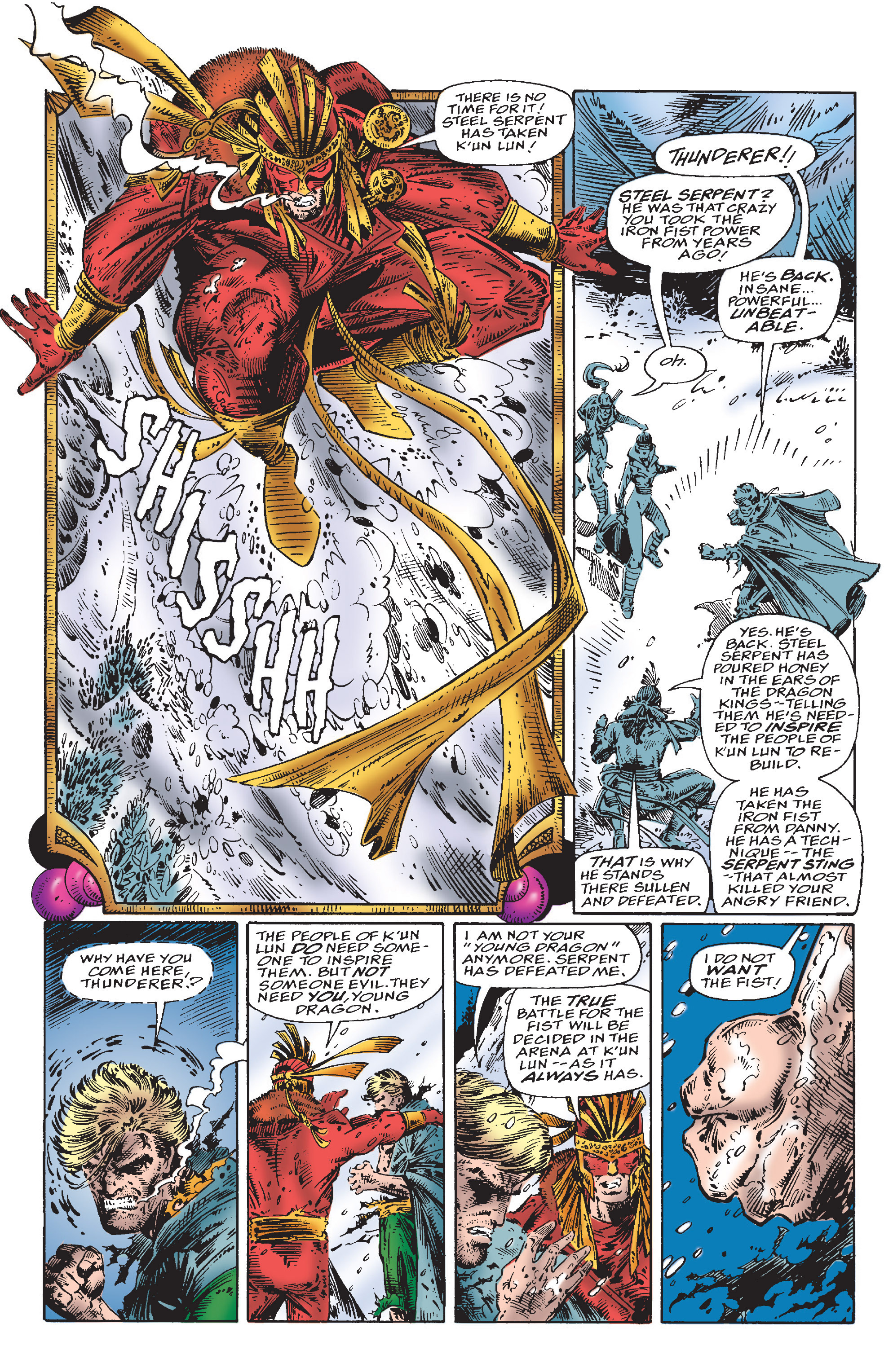 Read online Iron Fist: The Return of K'un Lun comic -  Issue # TPB - 23