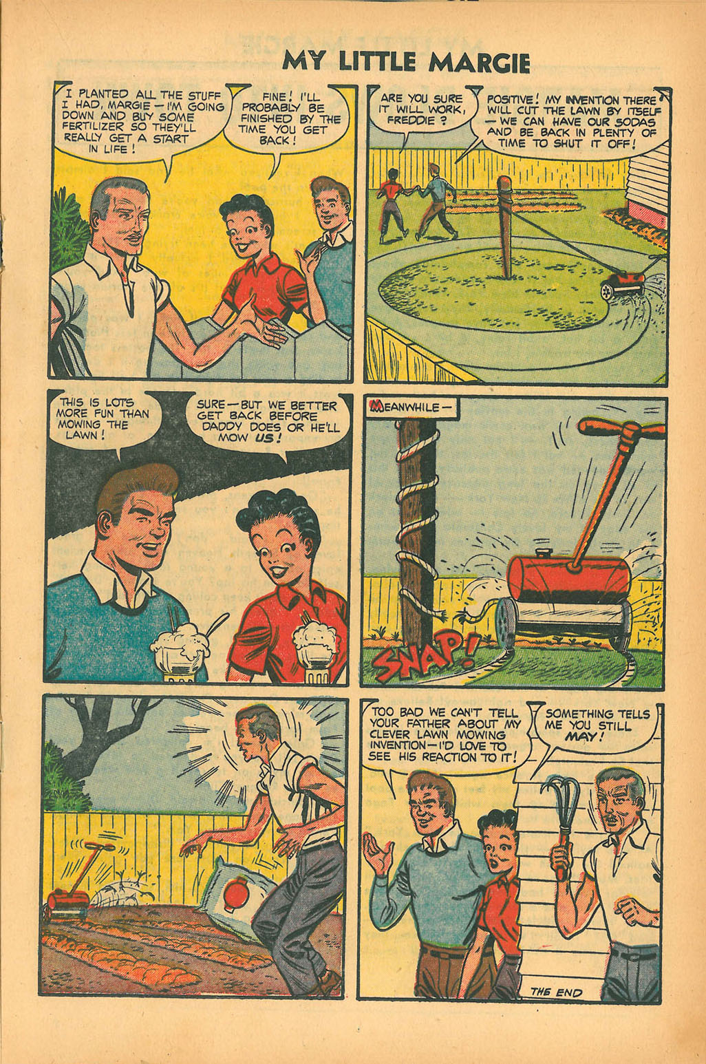 Read online My Little Margie (1954) comic -  Issue #6 - 17