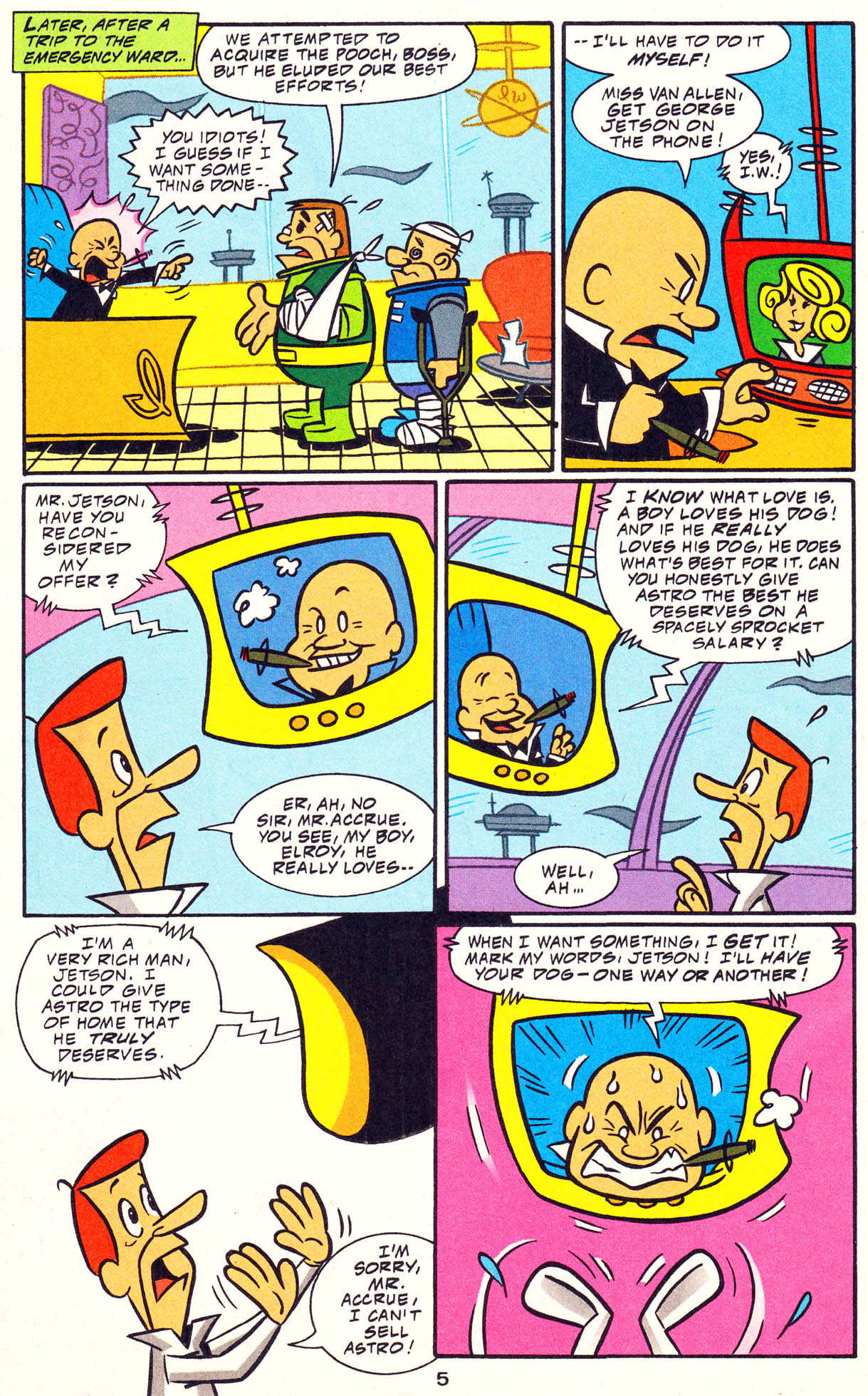 Read online The Flintstones and the Jetsons comic -  Issue #13 - 9