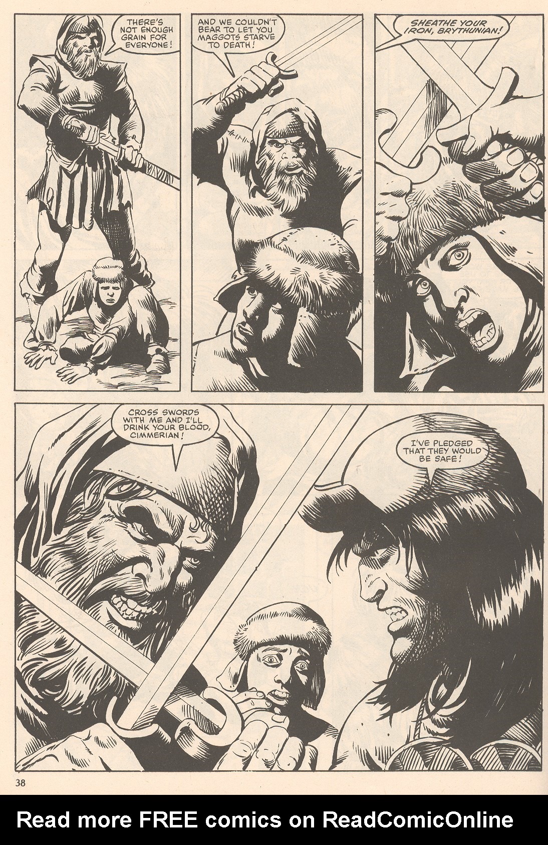 Read online The Savage Sword Of Conan comic -  Issue #105 - 38