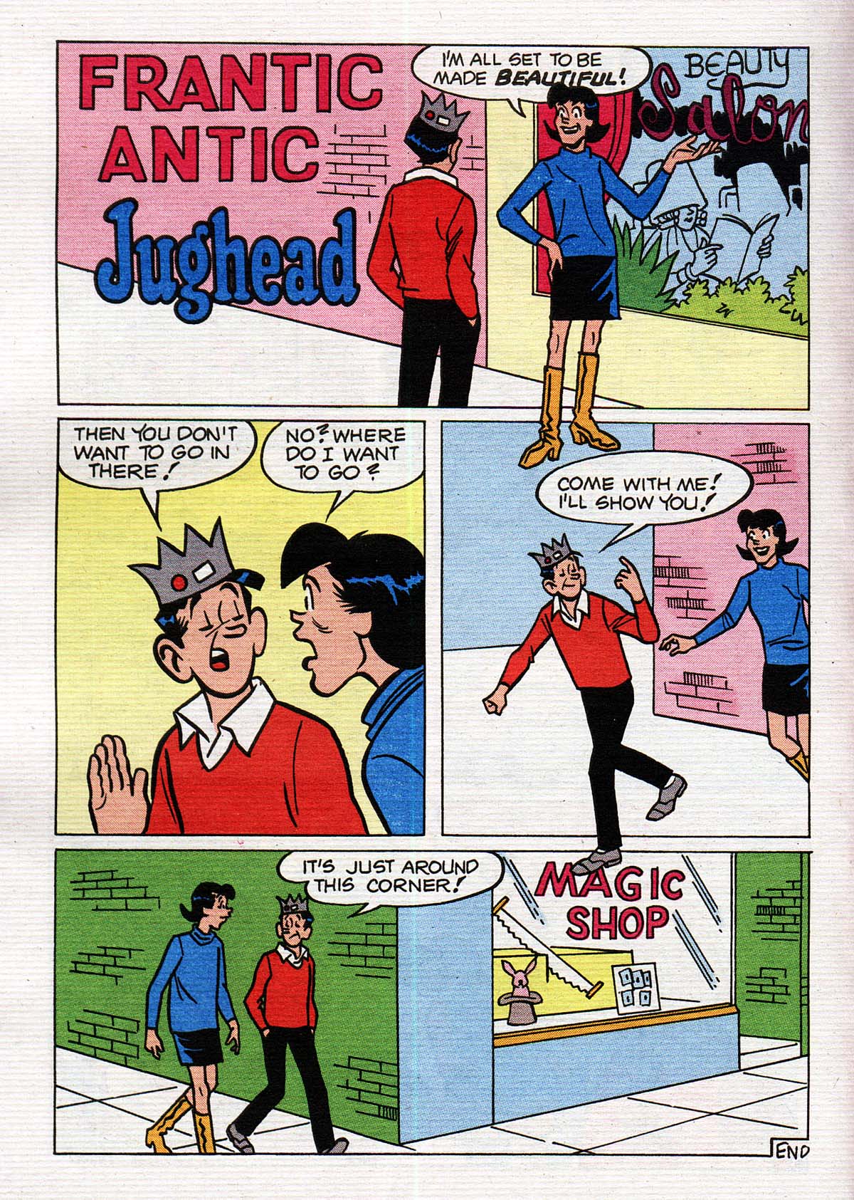 Read online Jughead's Double Digest Magazine comic -  Issue #107 - 137