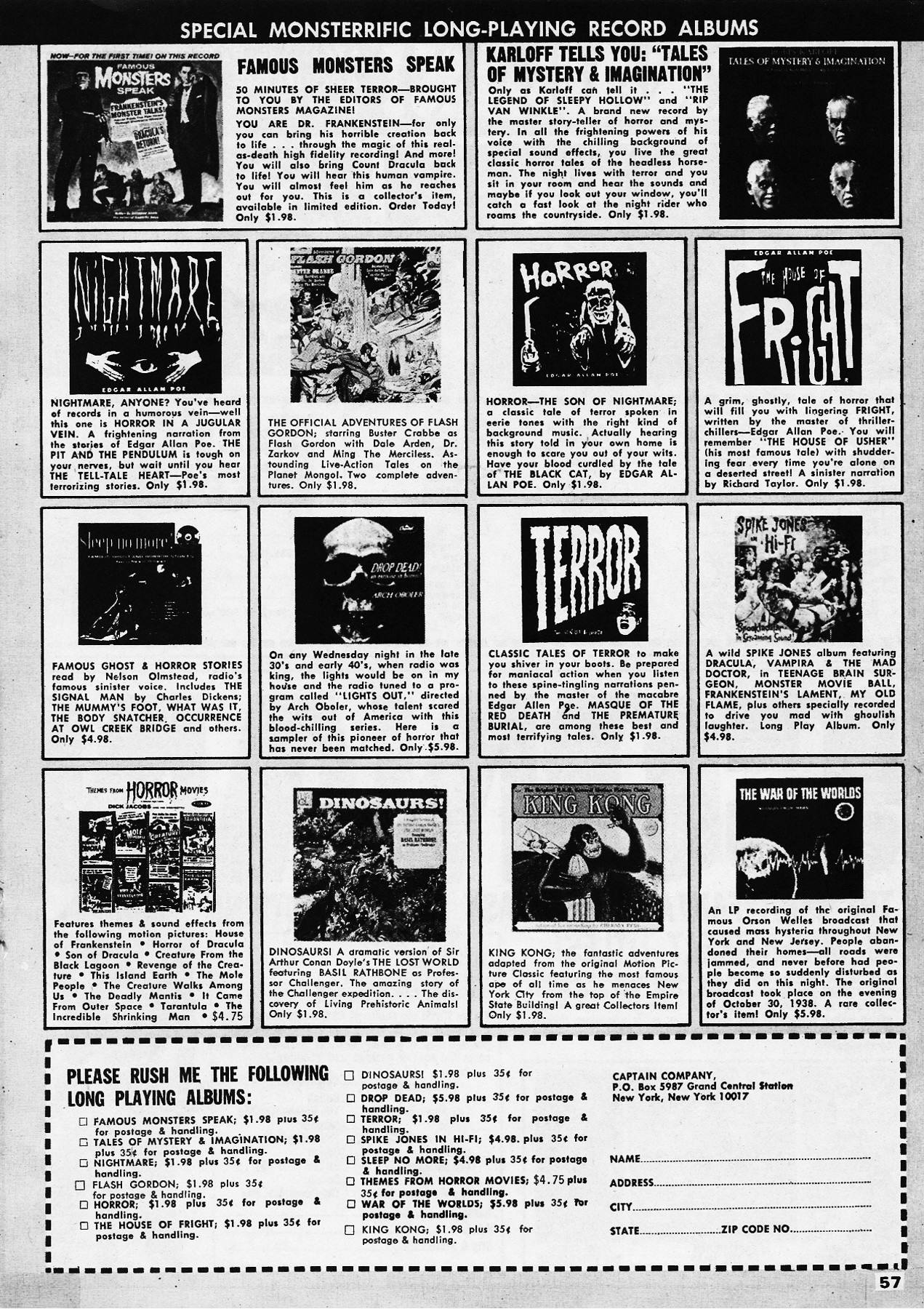 Read online Creepy (1964) comic -  Issue # Annual 1971 - 56