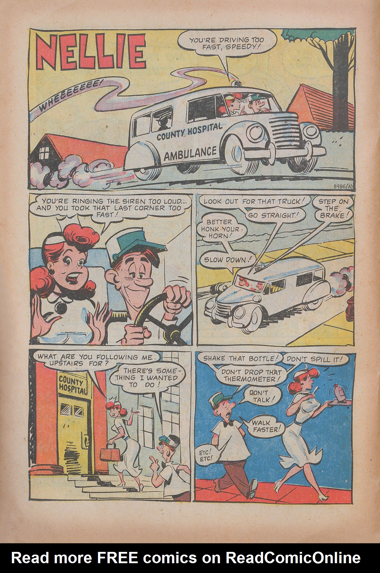 Read online Nellie The Nurse (1945) comic -  Issue #31 - 14